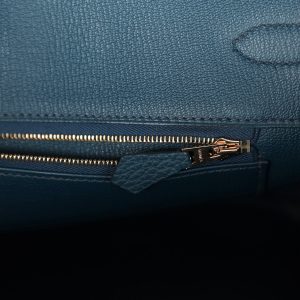 Hermes Birkin 35 Vert Rousseau Togo Gold Hardware
