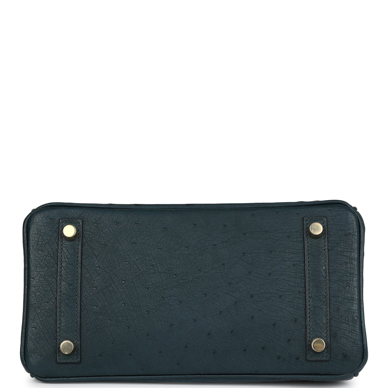 Hermes Birkin 25 Vert Cypres Ostrich Gold Hardware - Image 4