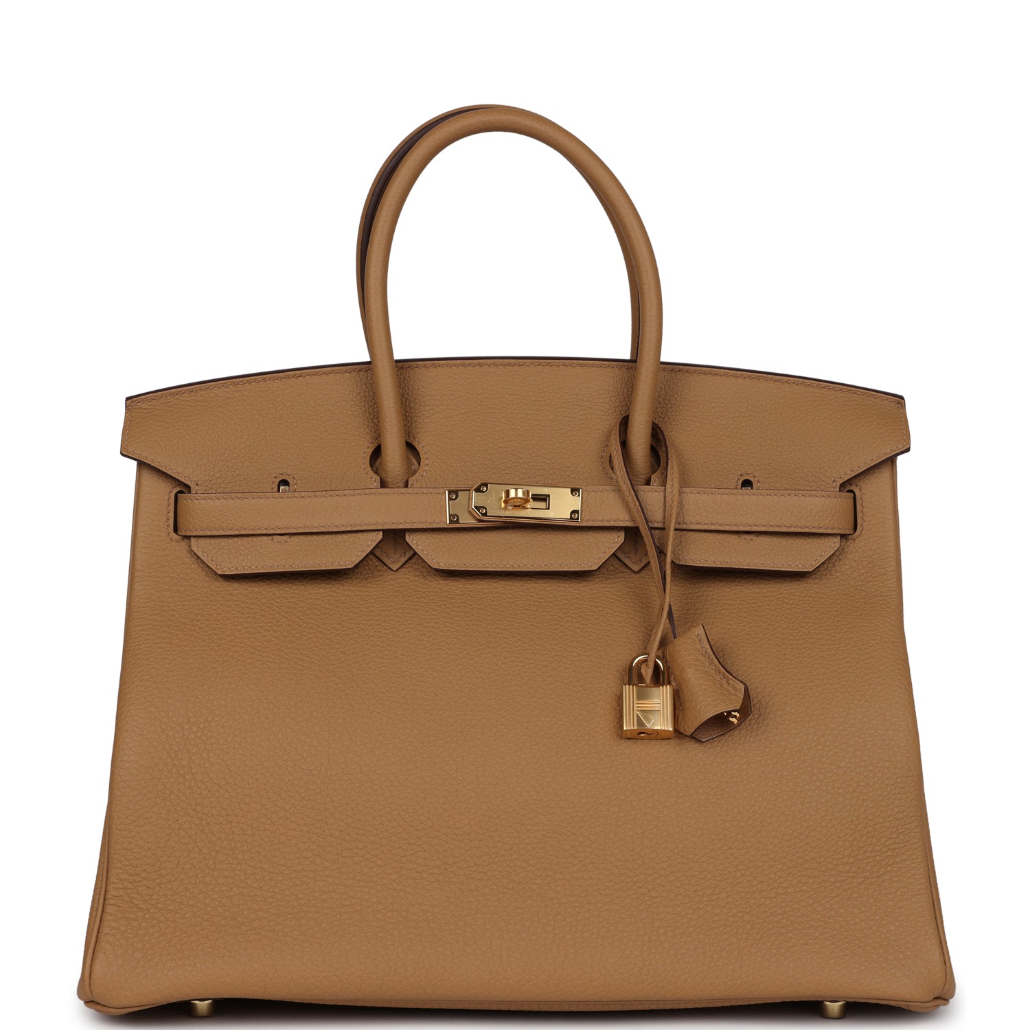 Hermes Birkin 35 Biscuit Togo Gold Hardware - Image 2