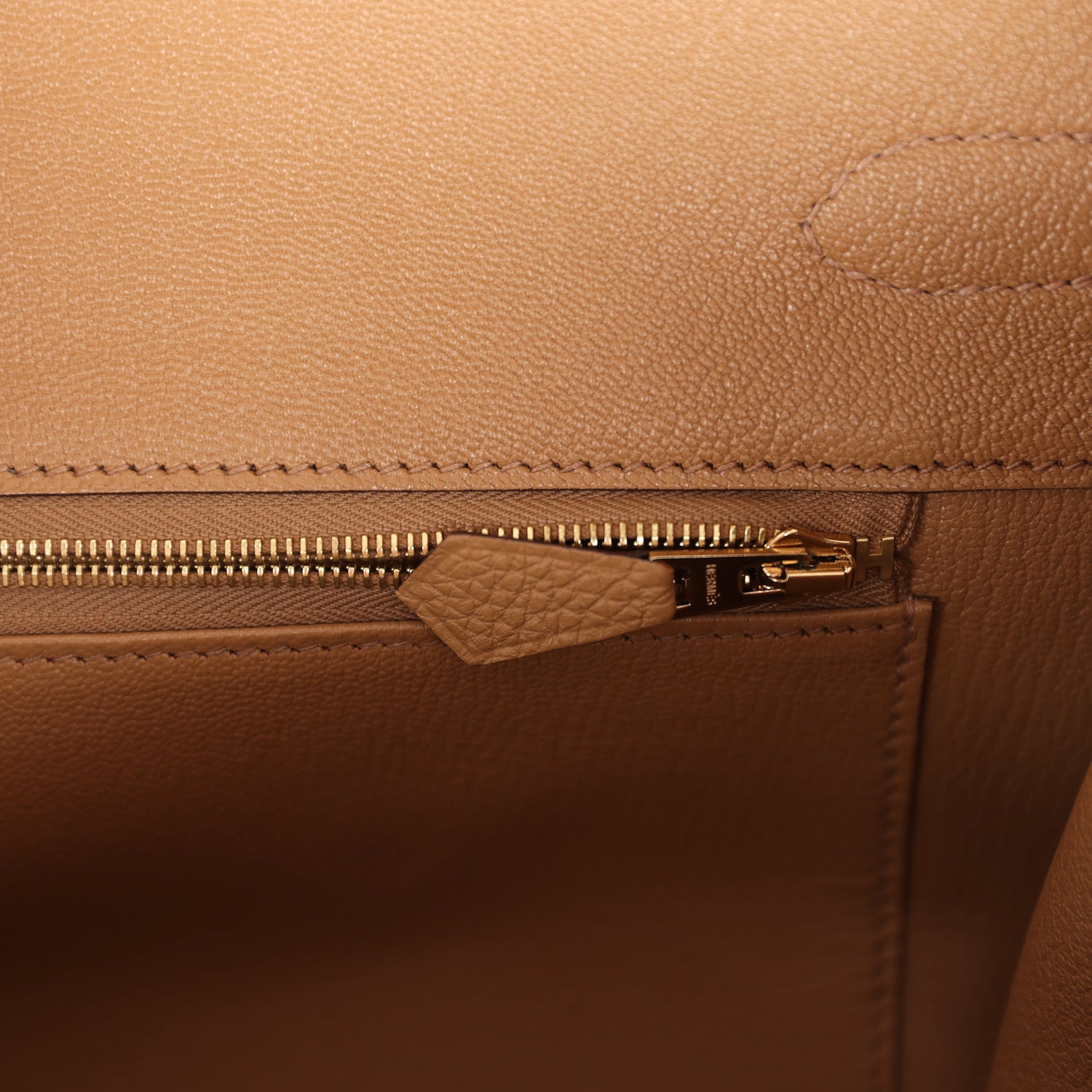 Hermes Birkin 35 Biscuit Togo Gold Hardware - Image 6