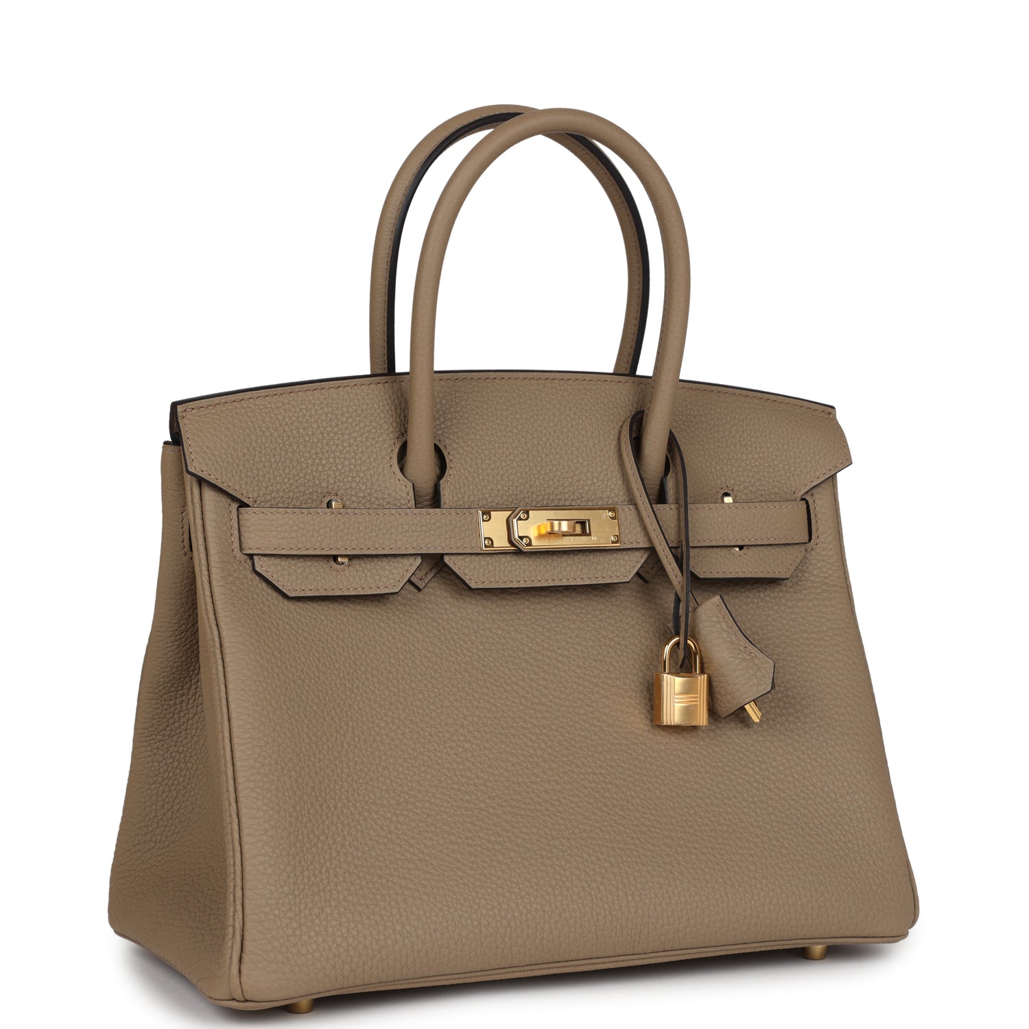 Hermes Birkin 30 Beige Marfa Togo Gold Hardware - Image 3