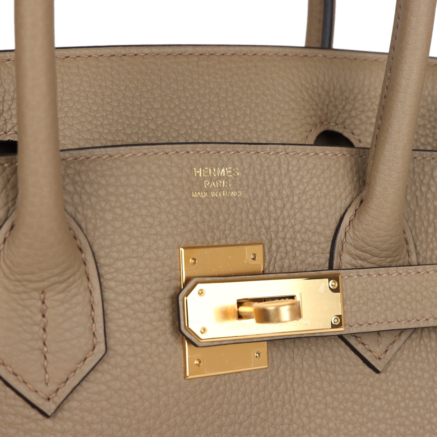 Hermes Birkin 30 Beige Marfa Togo Gold Hardware - Image 6