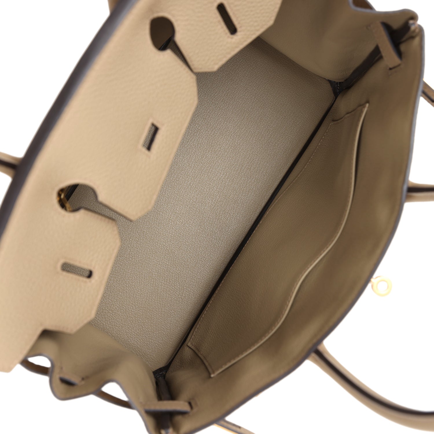 Hermes Birkin 30 Beige Marfa Togo Gold Hardware - Image 7