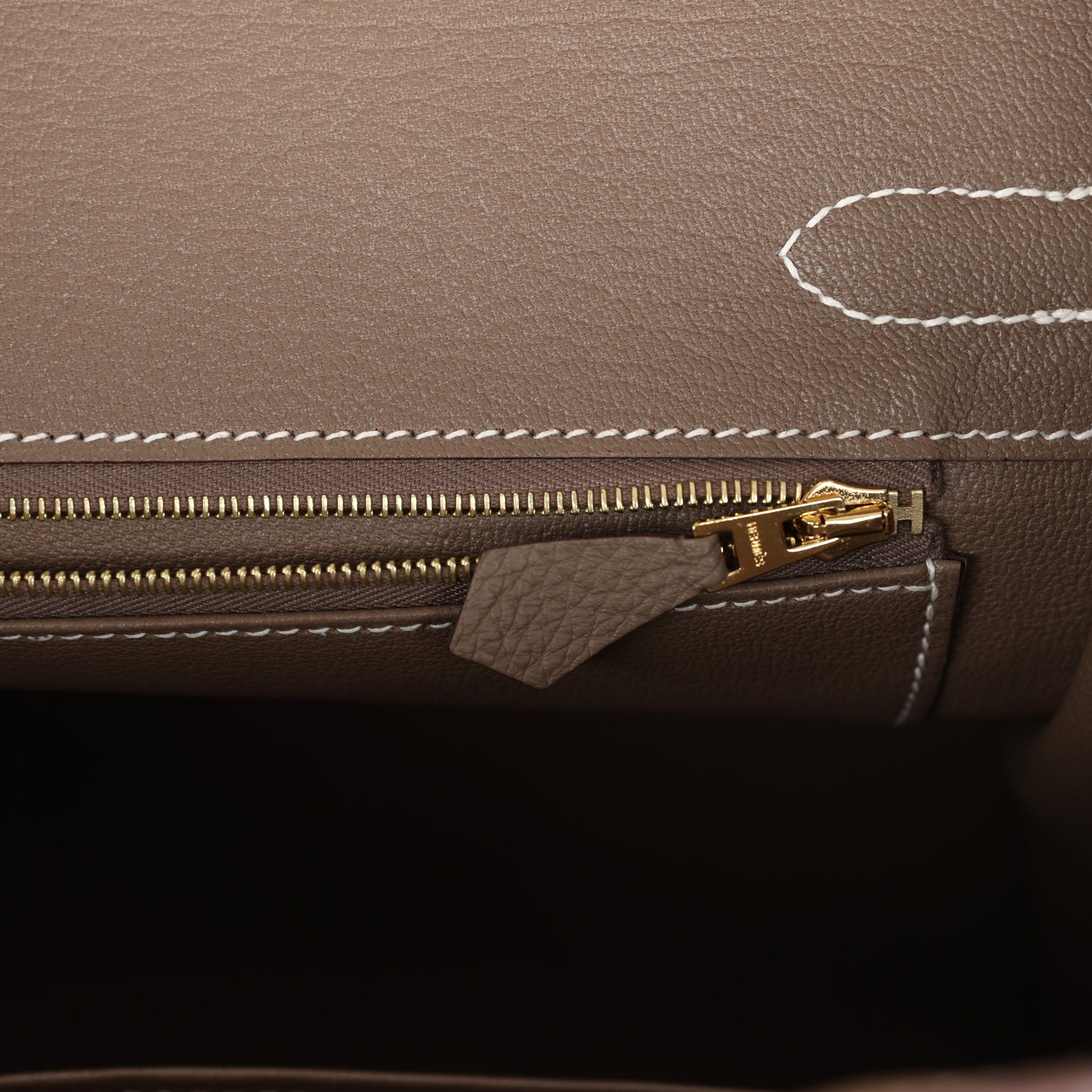 Hermes Birkin 30 Etoupe Togo Gold Hardware - Image 4