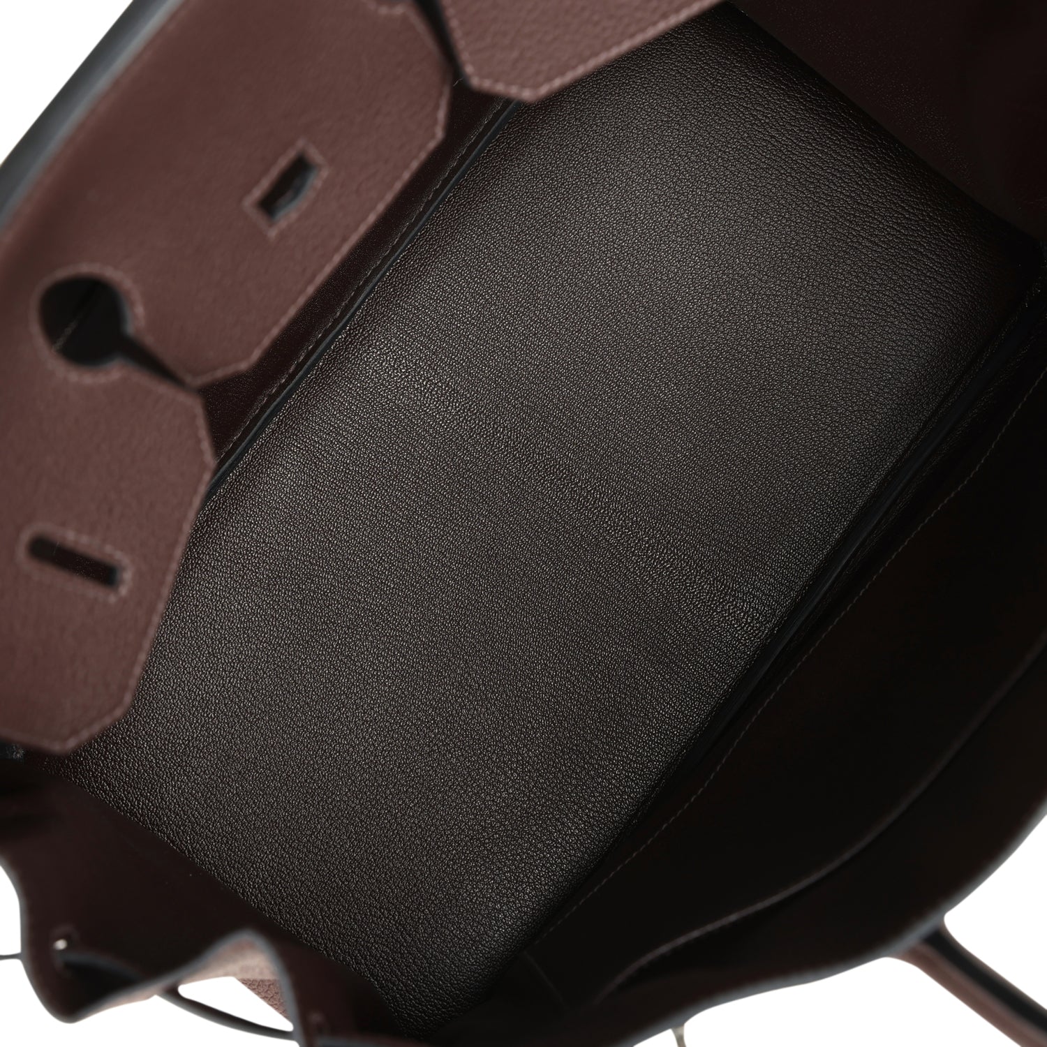 Hermes Birkin 35 Chocolate Togo Palladium Hardware - Image 2