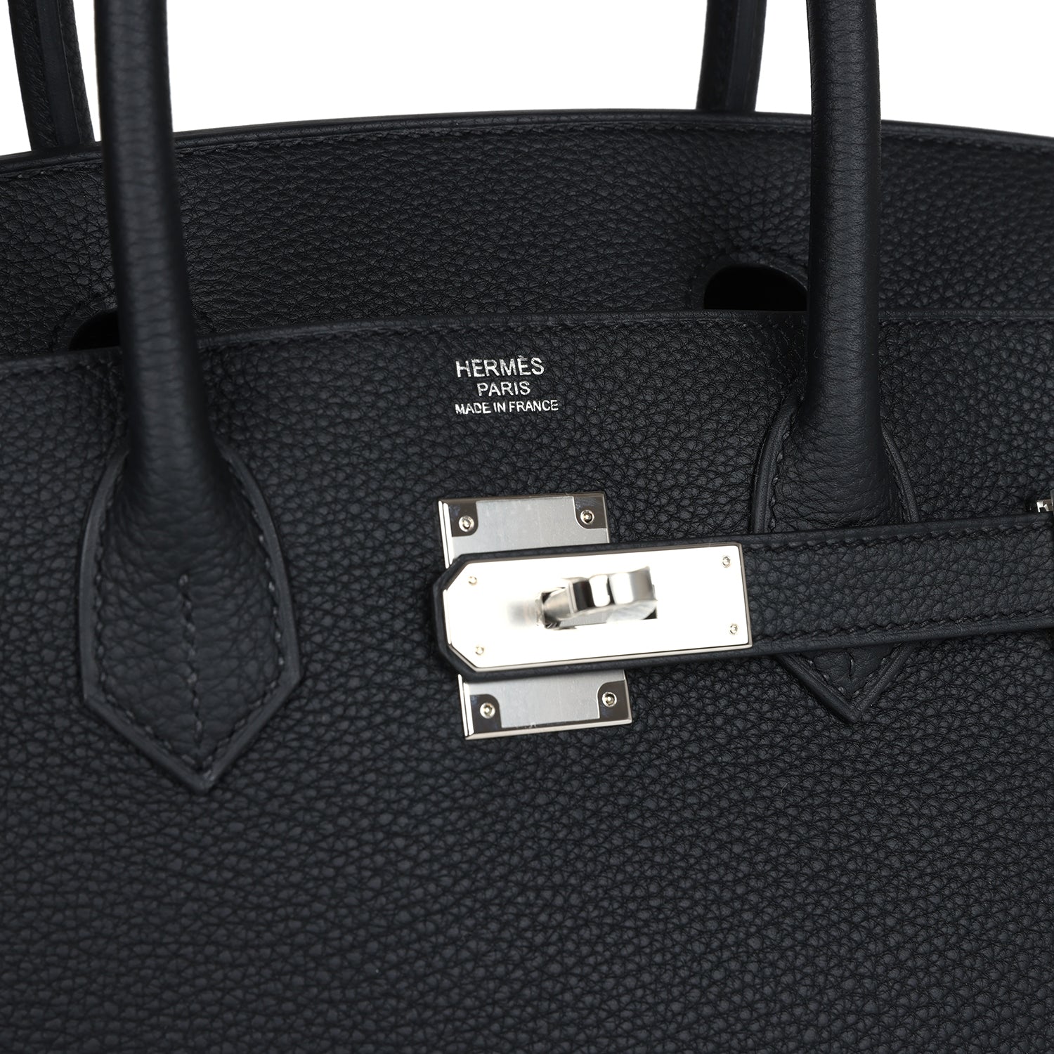 Hermes Birkin 30 Black Togo Palladium Hardware - Image 7