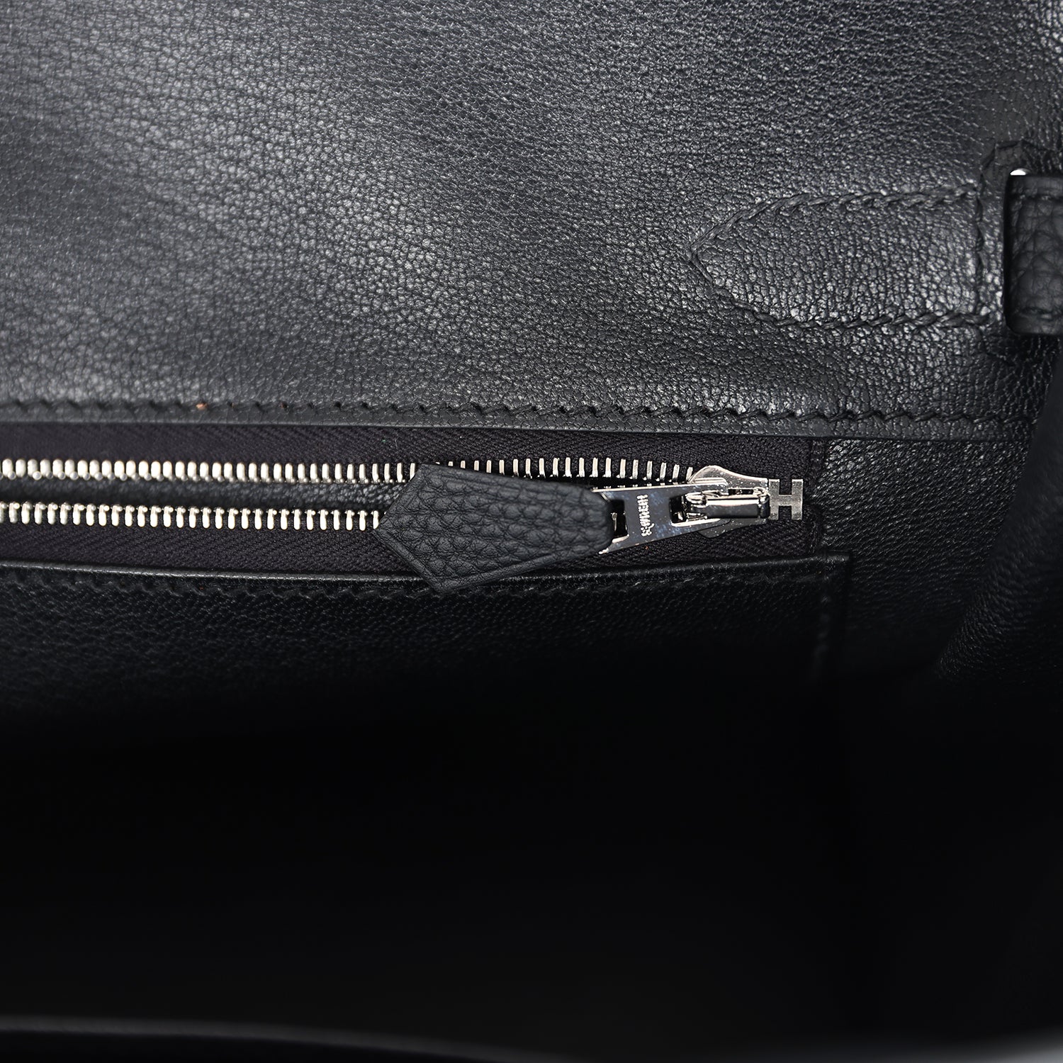 Hermes Birkin 30 Black Togo Palladium Hardware - Image 5