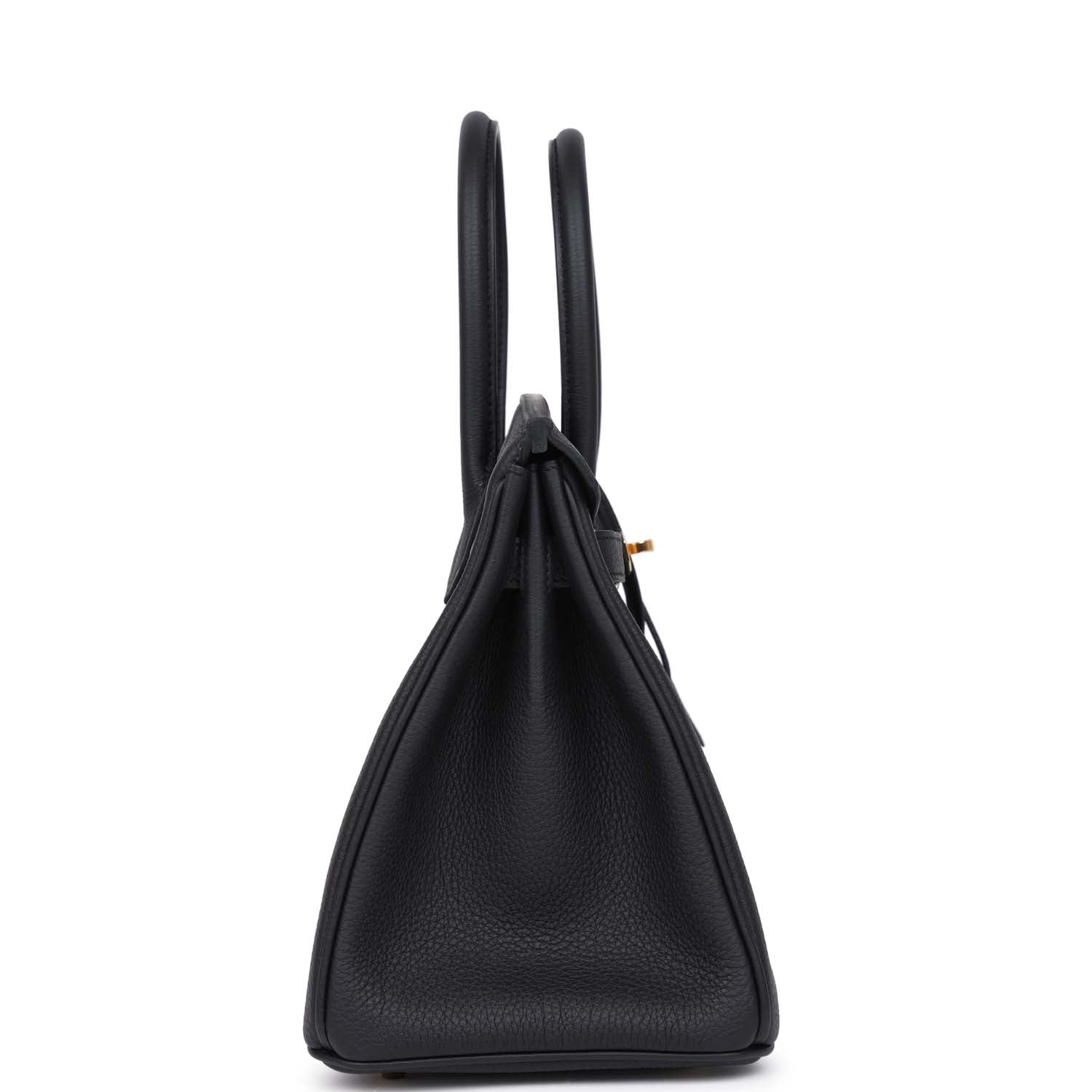 Hermes Birkin 30 Black Togo Gold Hardware - Image 4