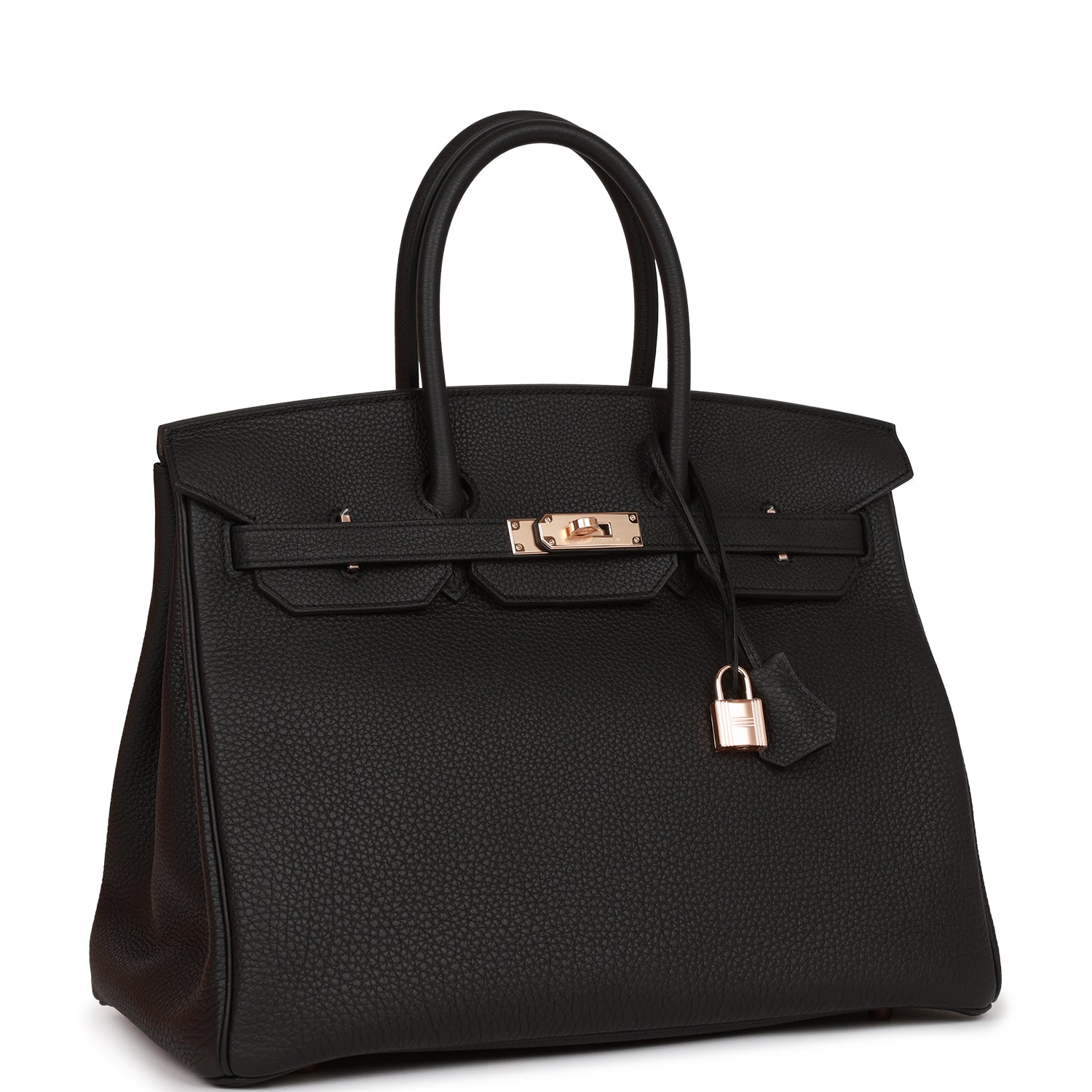 Hermes Birkin 35 Black Togo Rose Gold Hardware - Image 5