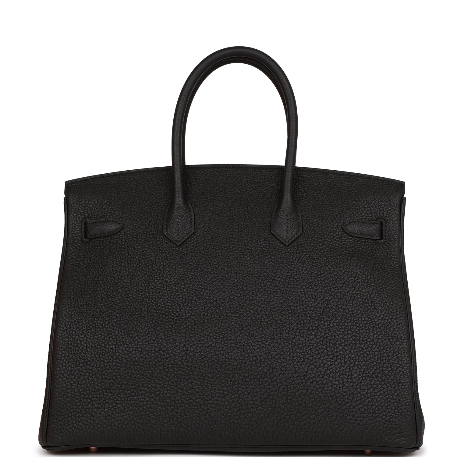 Hermes Birkin 35 Black Togo Rose Gold Hardware - Image 8