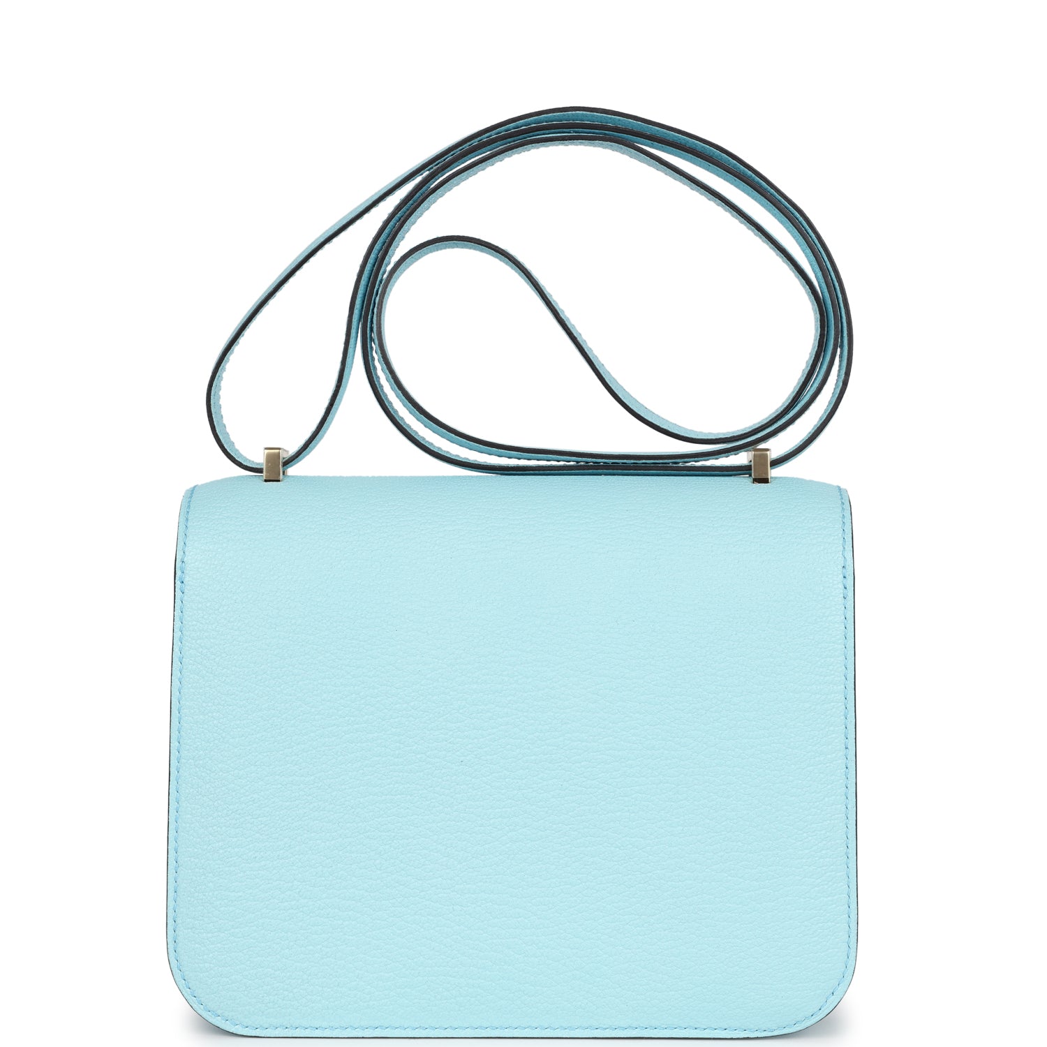 Hermes Constance 18 Bleu Zephyr Chevre Permabrass Hardware - Image 6