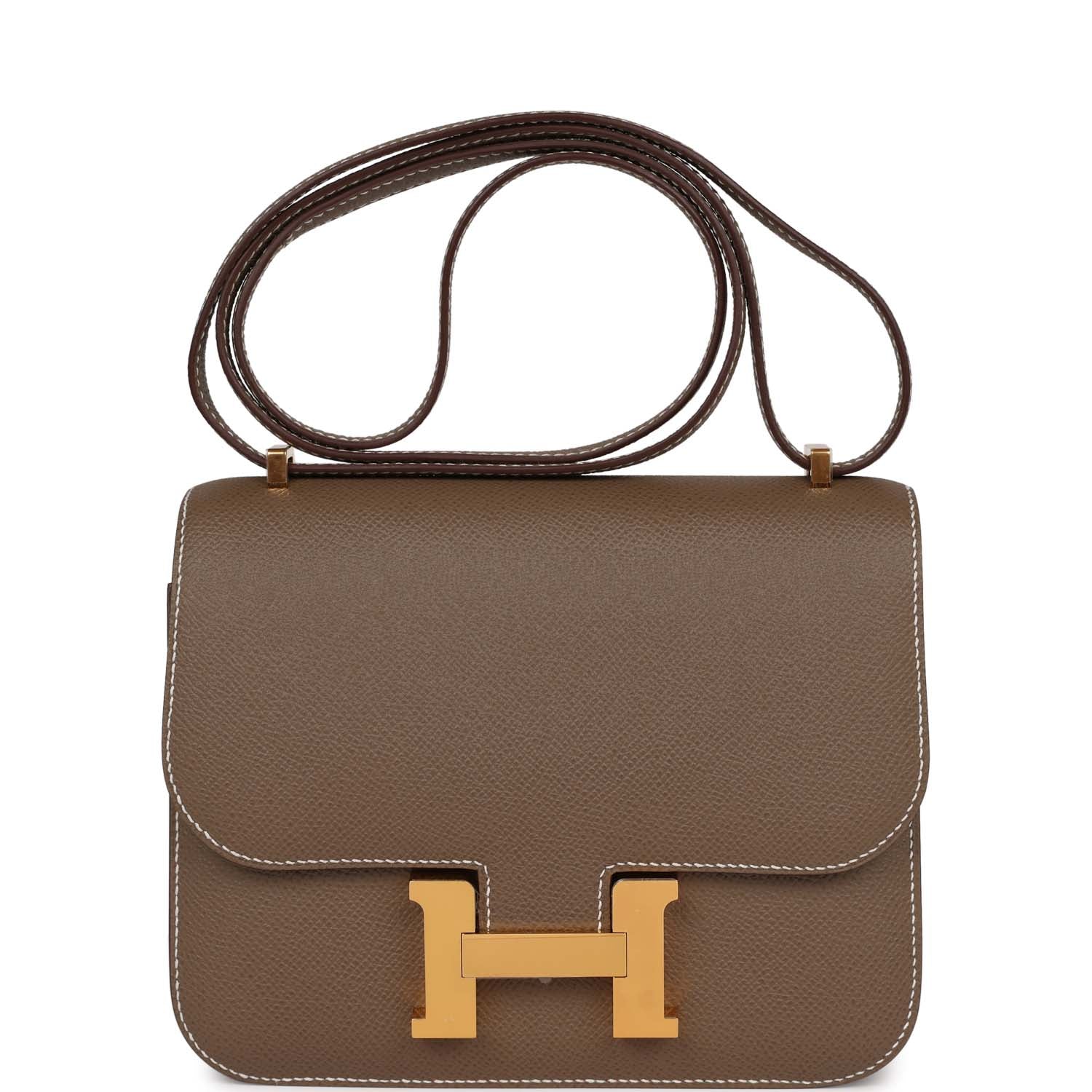 Hermes Constance 18 Etoupe Epsom Gold Hardware - Image 3