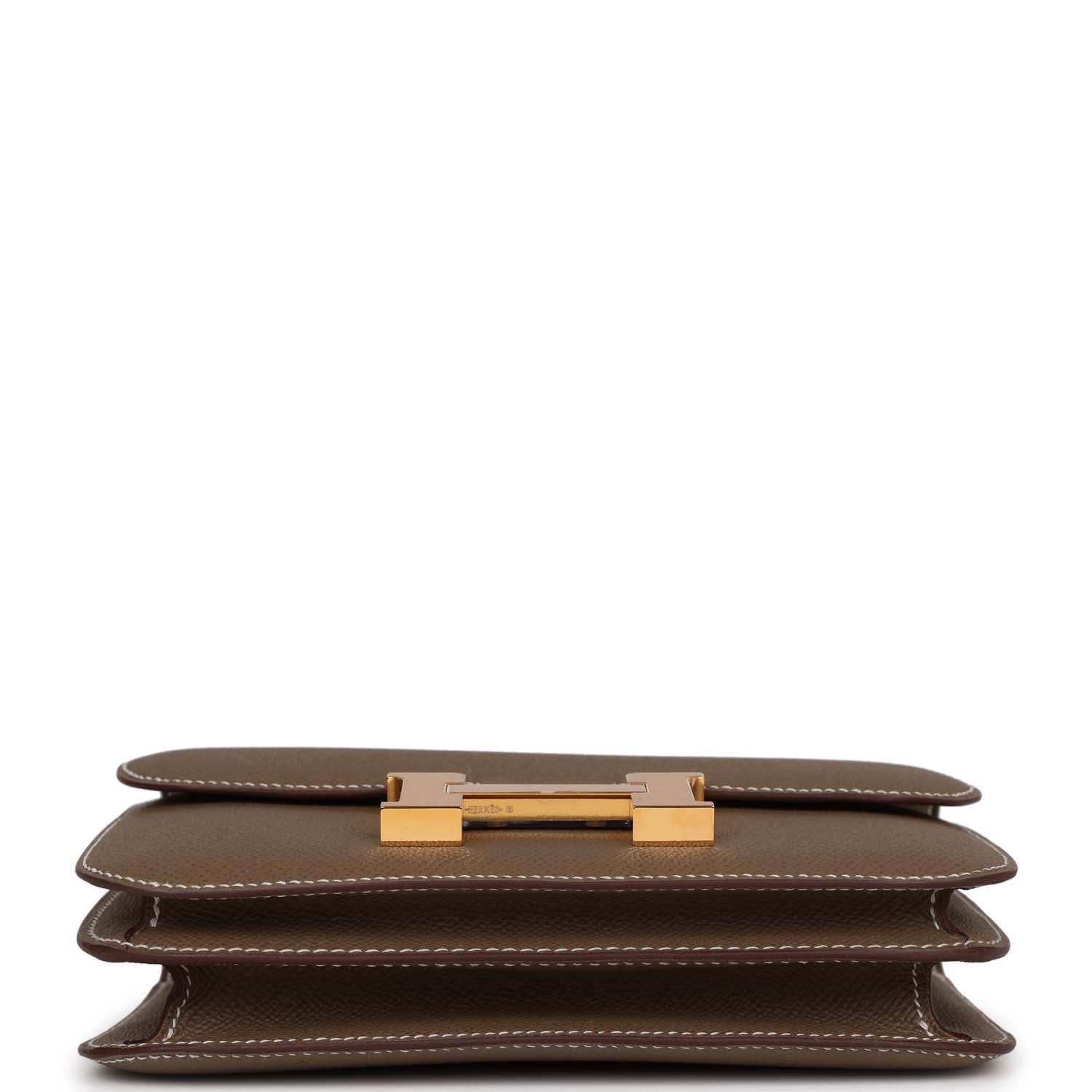 Hermes Constance 18 Etoupe Epsom Gold Hardware - Image 5