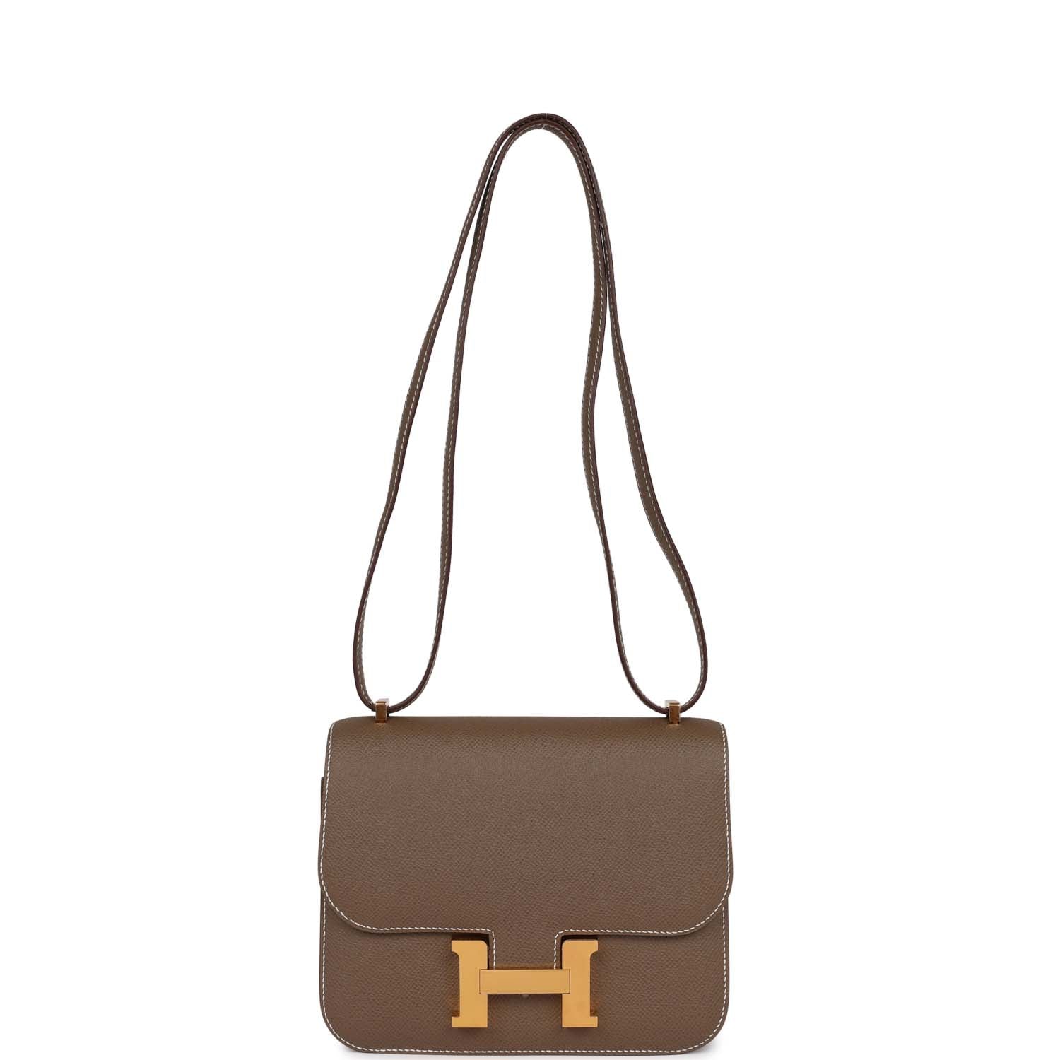 Hermes Constance 18 Etoupe Epsom Gold Hardware - Image 4