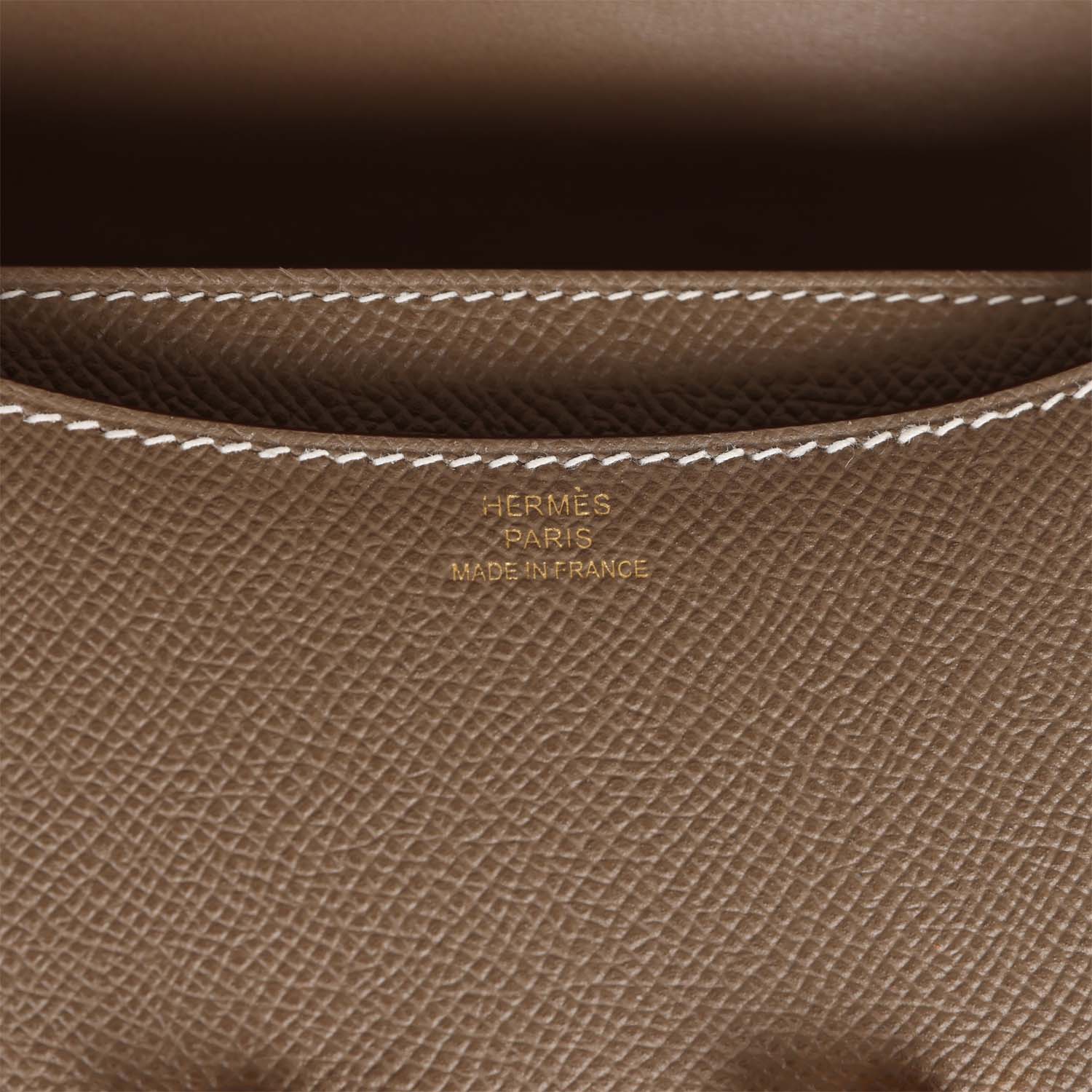 Hermes Constance 18 Etoupe Epsom Gold Hardware - Image 2