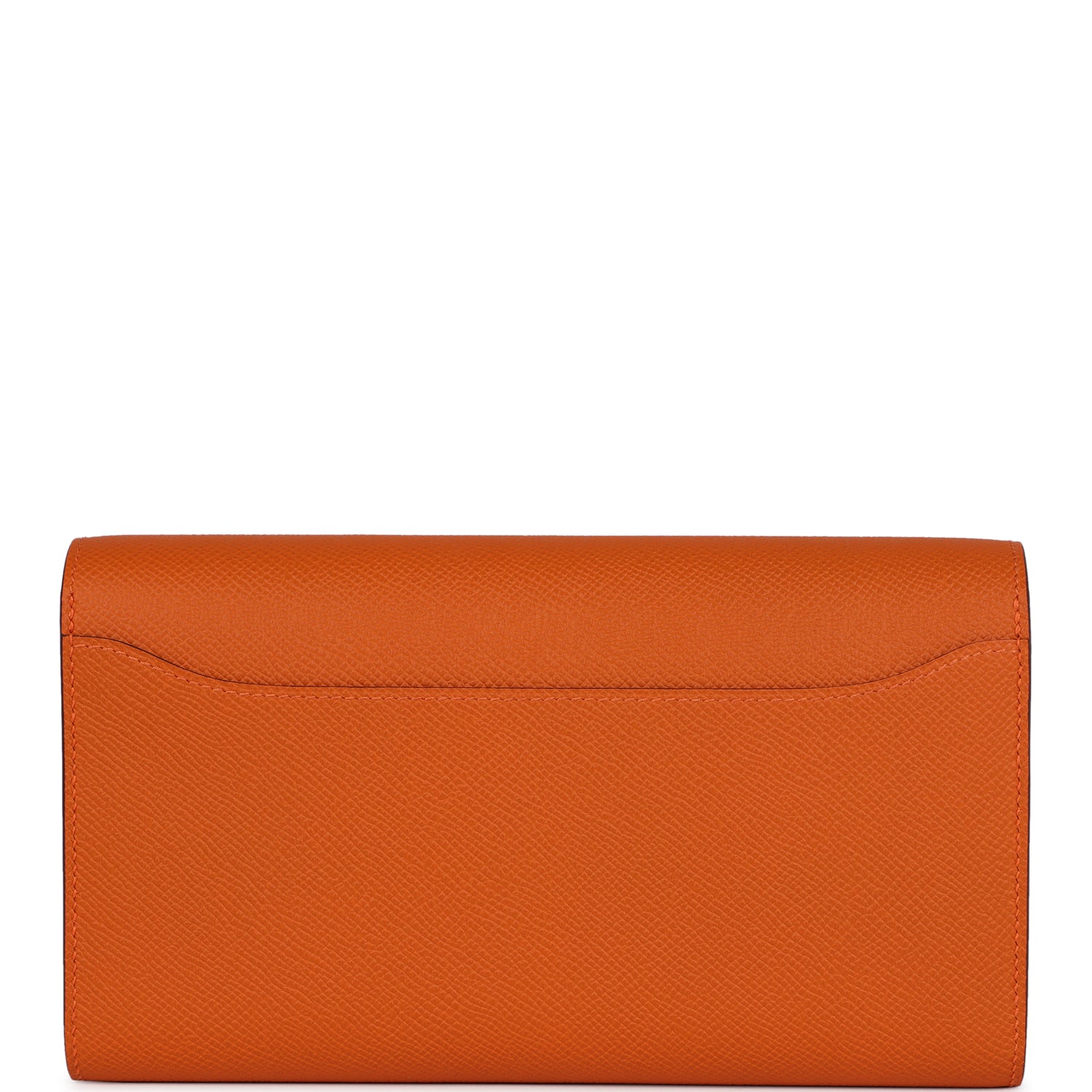 Hermes Constance Wallet To Go Orange Epsom Gold Hardware - Image 2