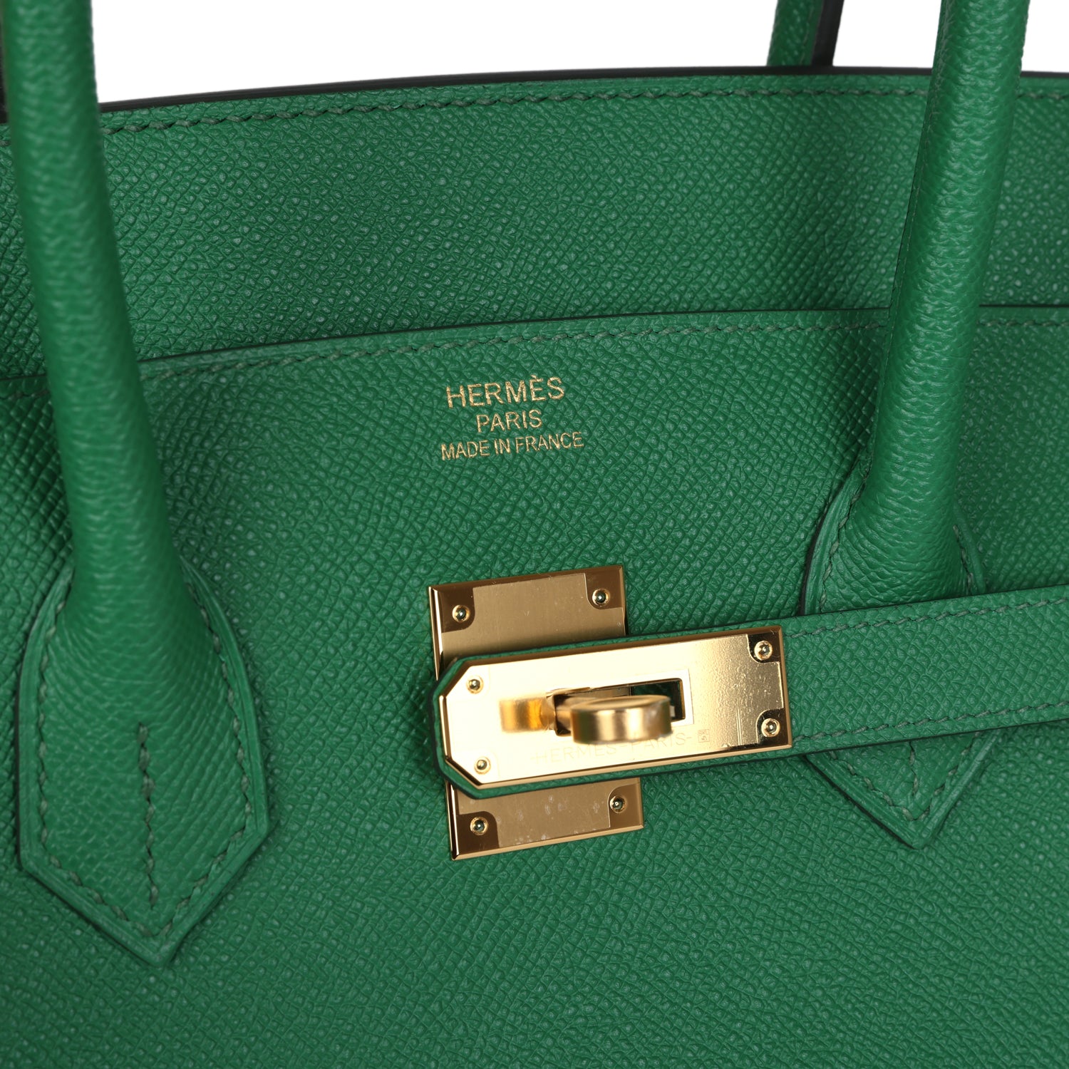 Hermes Birkin 35 Cactus Epsom Gold Hardware - Image 6