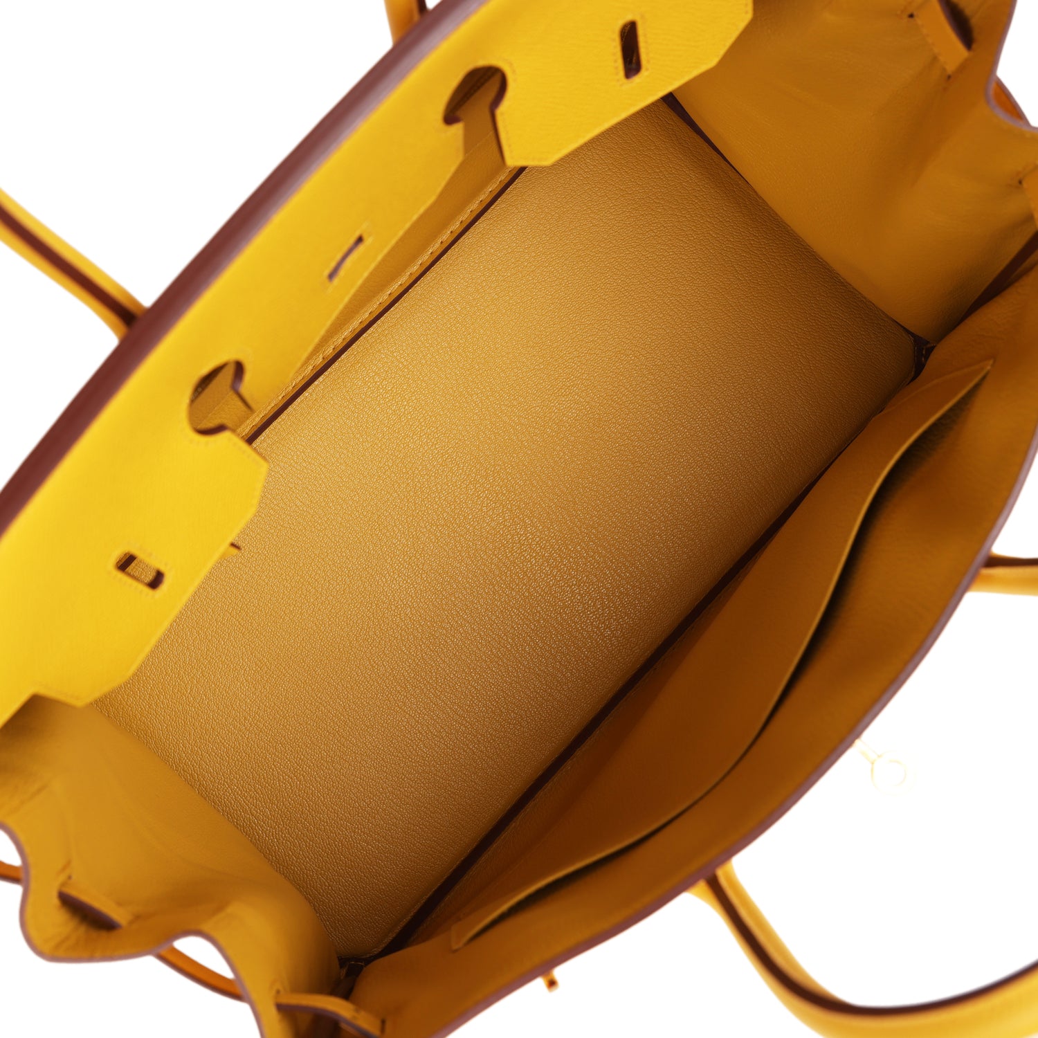 Hermes Birkin 35 Jaune Ambre Epsom Gold Hardware - Image 6