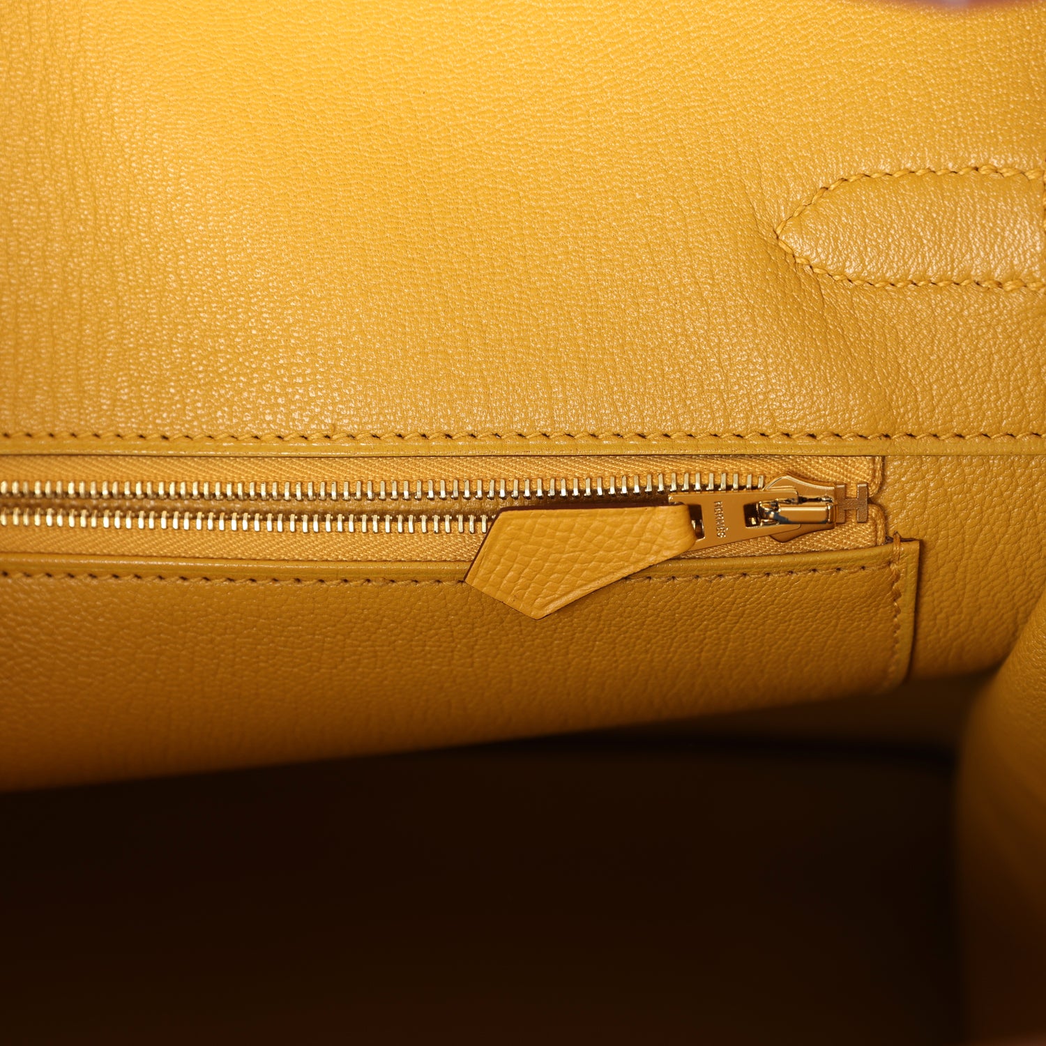 Hermes Birkin 35 Jaune Ambre Epsom Gold Hardware - Image 2