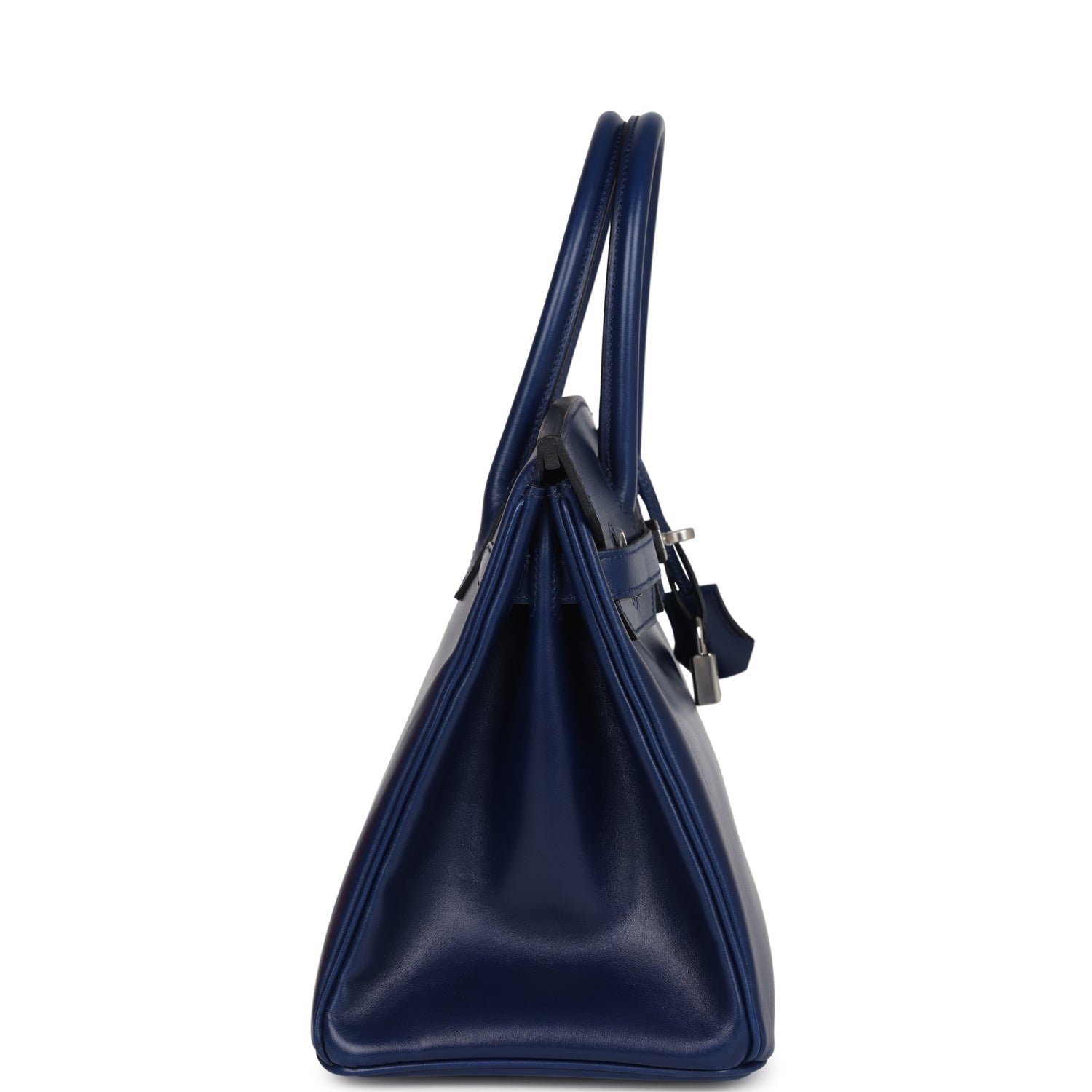 Hermes Birkin 30 Bleu Saphir Box Palladium Hardware - Image 2