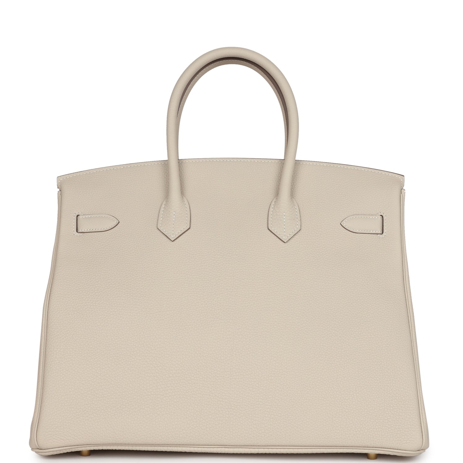Hermes Birkin 35 Craie Togo Gold Hardware - Image 3