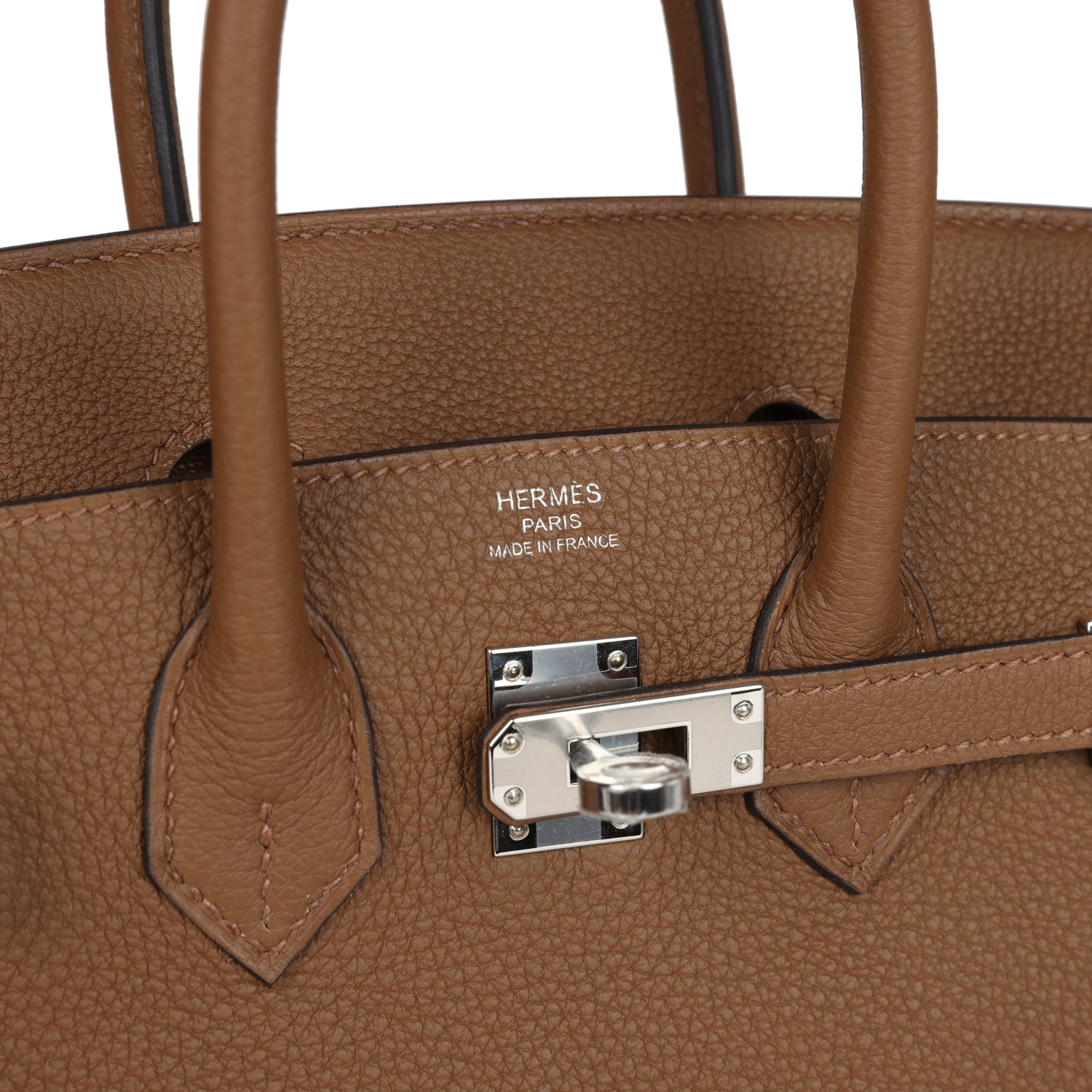 Hermes Birkin 25 Alezan Togo Palladium Hardware - Image 7