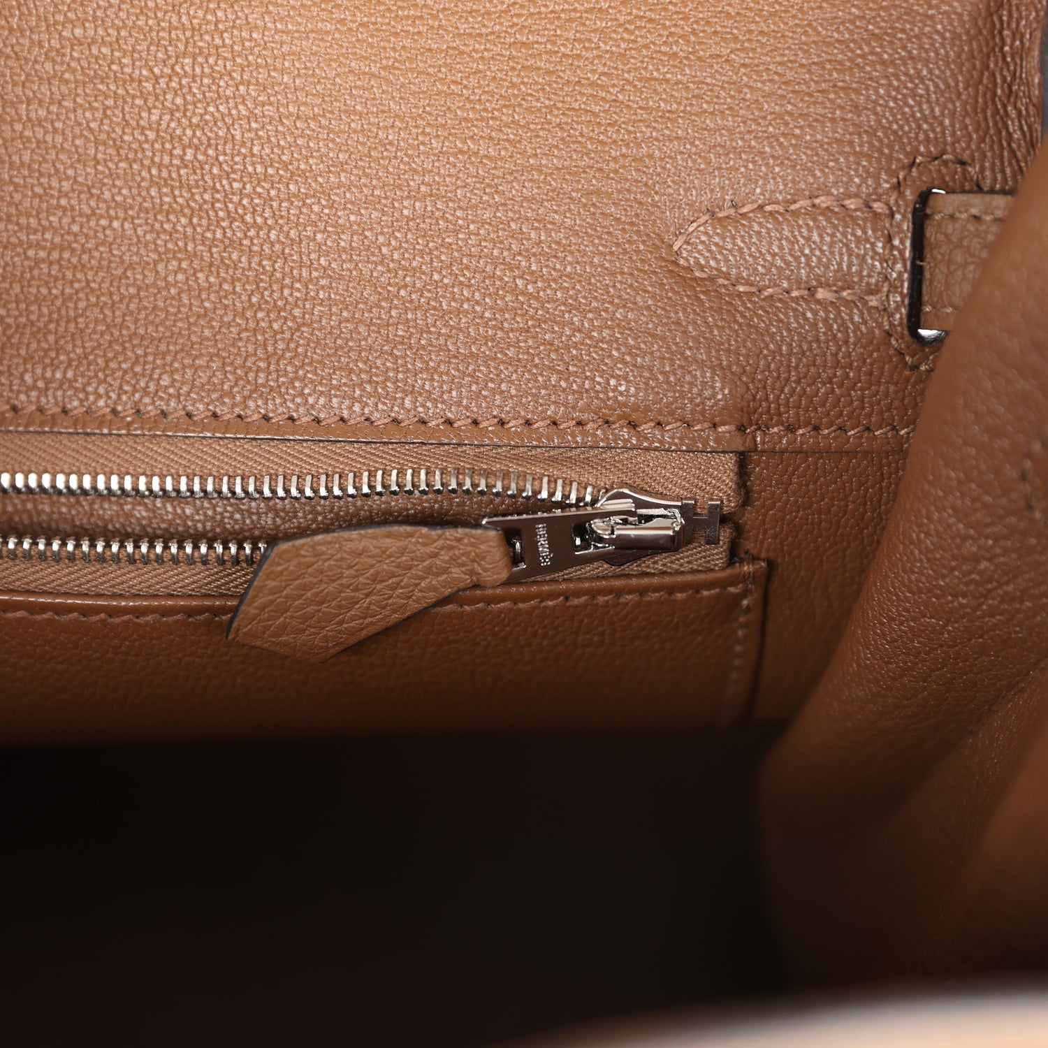 Hermes Birkin 25 Alezan Togo Palladium Hardware - Image 3