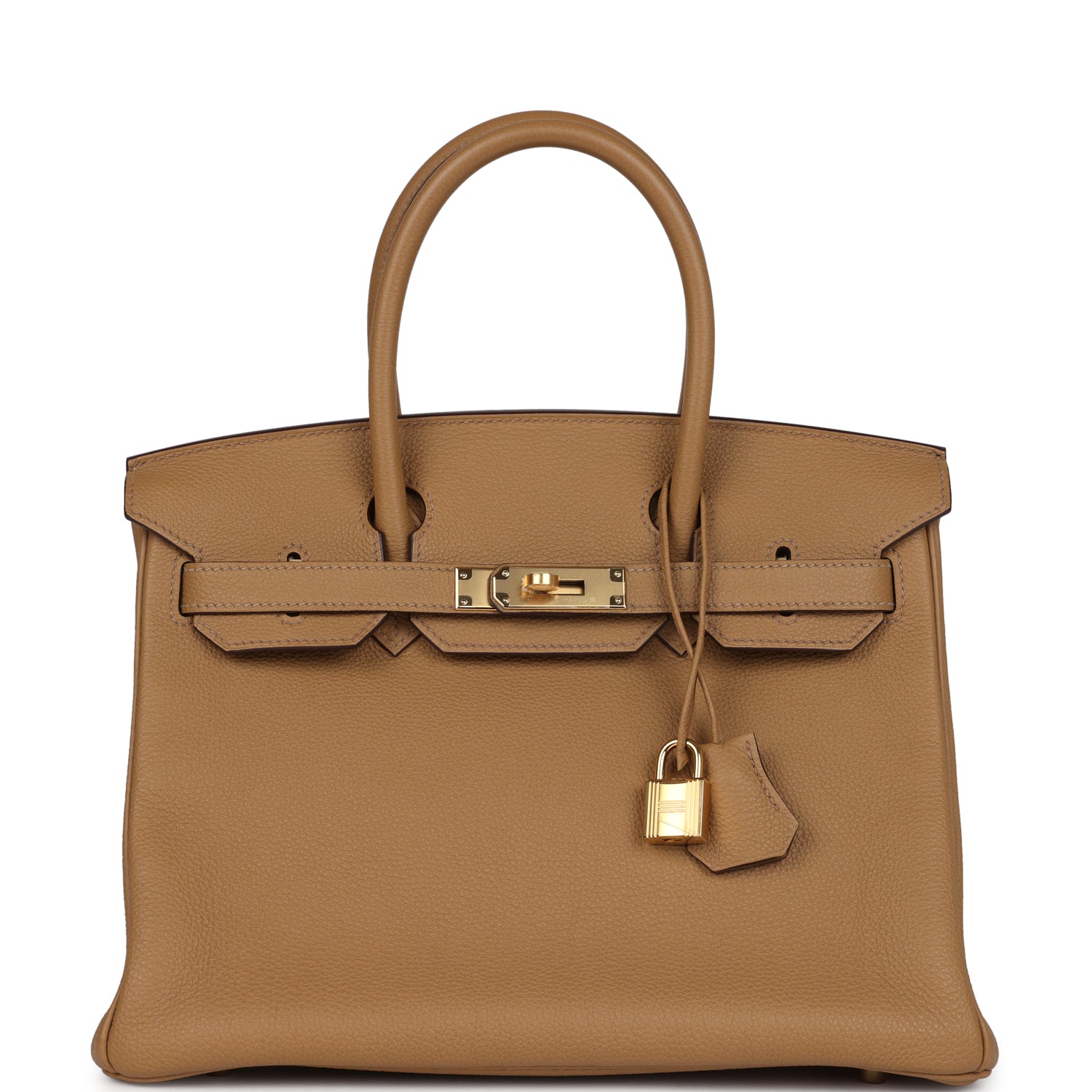 Hermes Birkin 30 Biscuit Togo Gold Hardware - Image 7