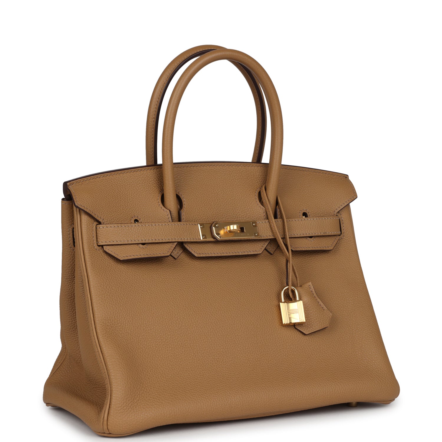 Hermes Birkin 30 Biscuit Togo Gold Hardware - Image 5