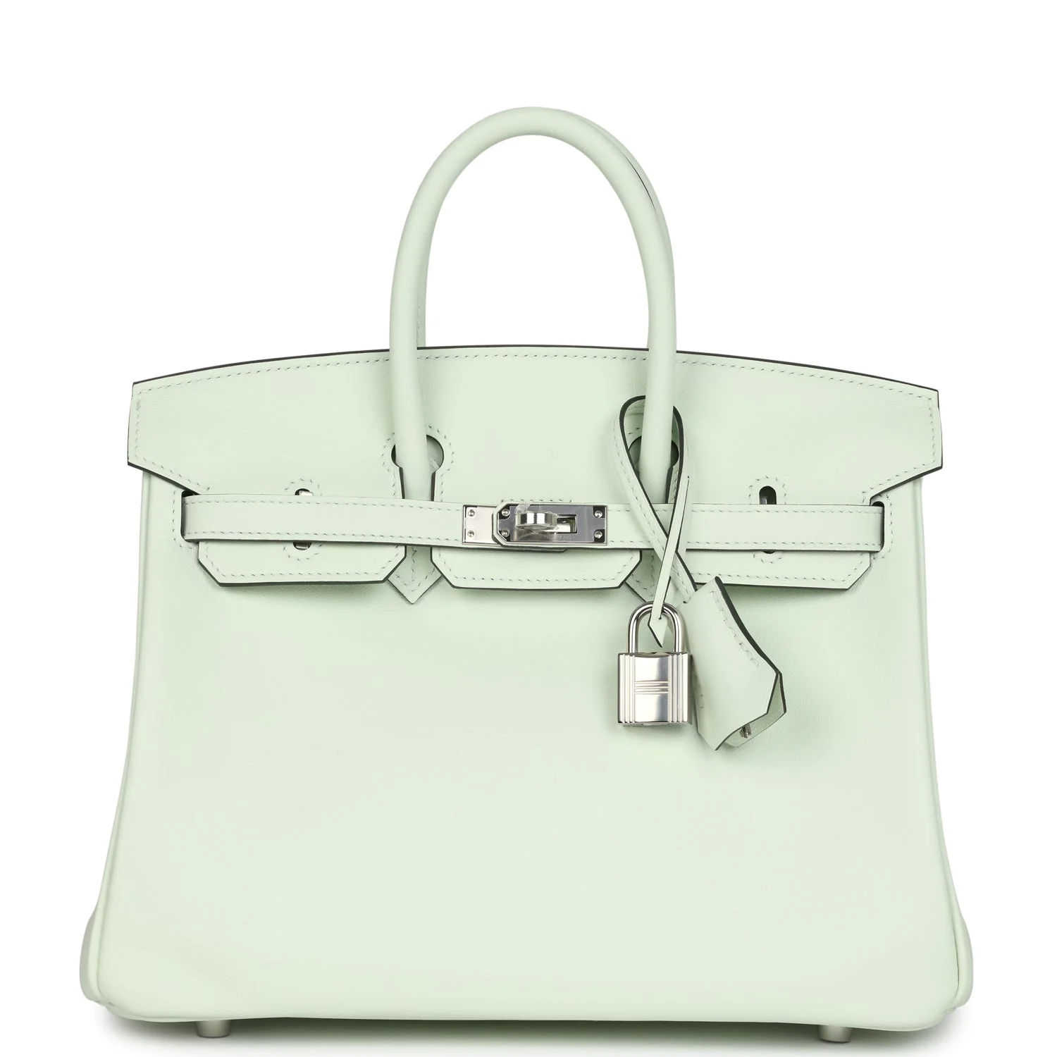 Hermes Birkin 25 Vert Fizz Swift Palladium Hardware - Image 5