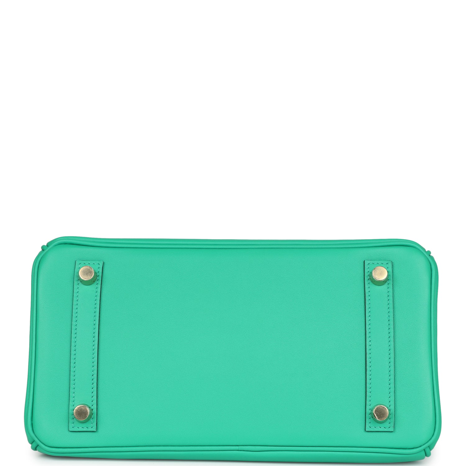 Hermes Birkin 25 Menthe Swift Gold Hardware - Image 6