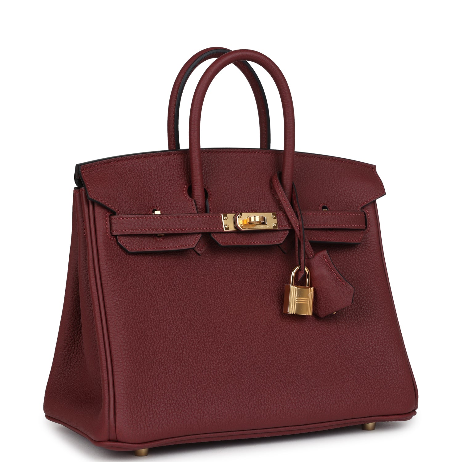 Hermes Birkin 25 Rouge H Togo Gold Hardware - Image 5