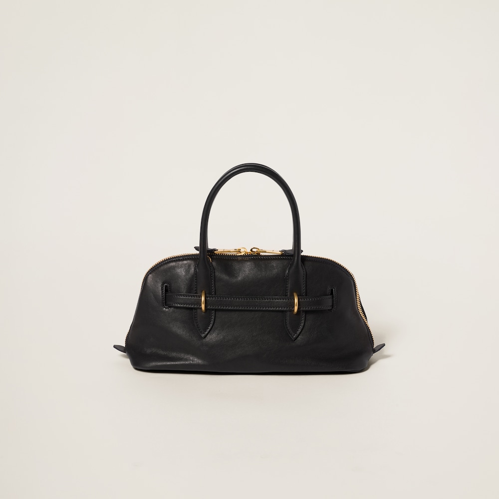 Aventure nappa leather top-handle bag