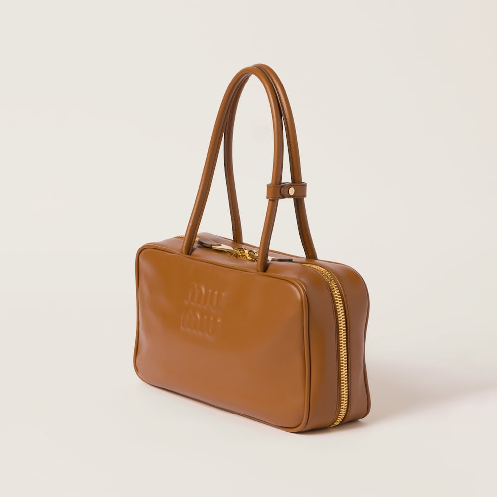 Beau leather top-handle bag - Image 3