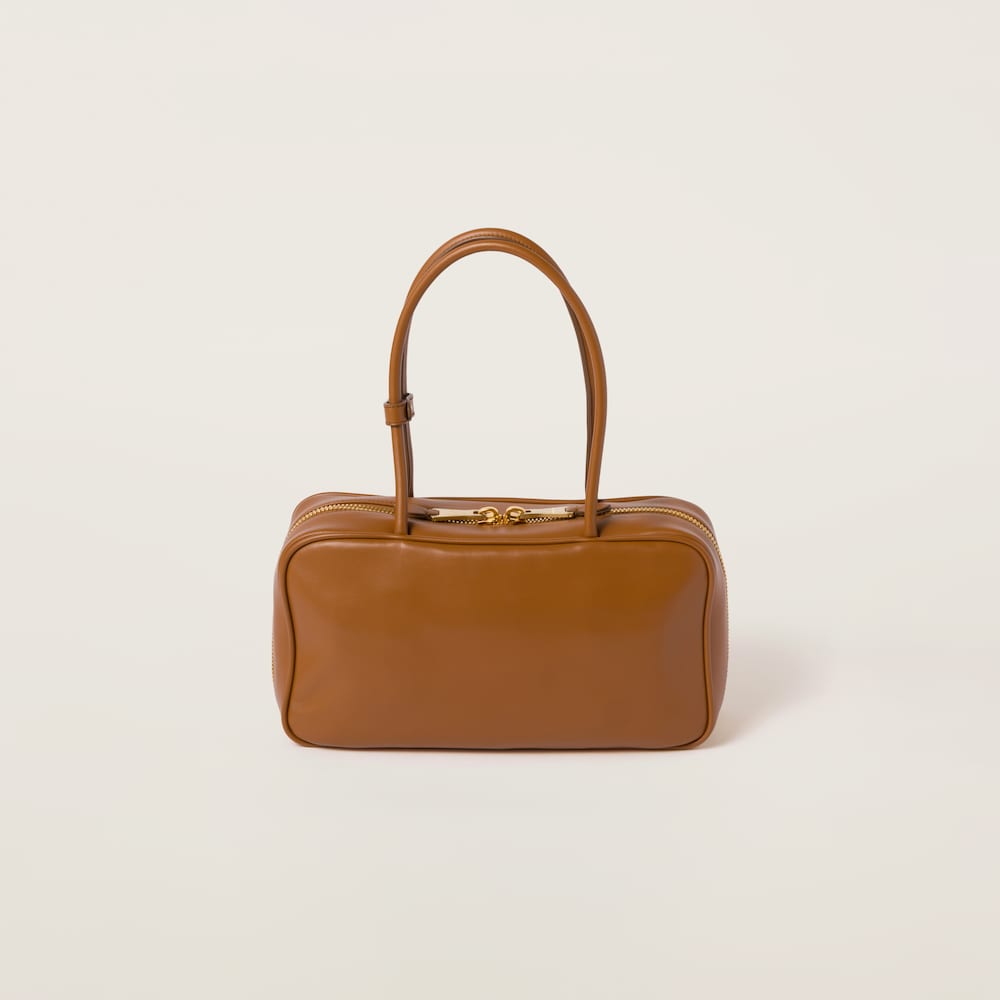 Beau leather top-handle bag - Image 4