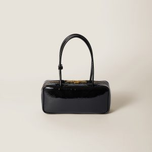 Beau naplak patent leather bag