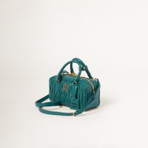 Arcadie matelassé nappa leather bag