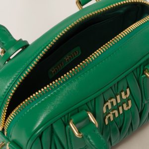 Small Arcadie matelassé nappa leather bag