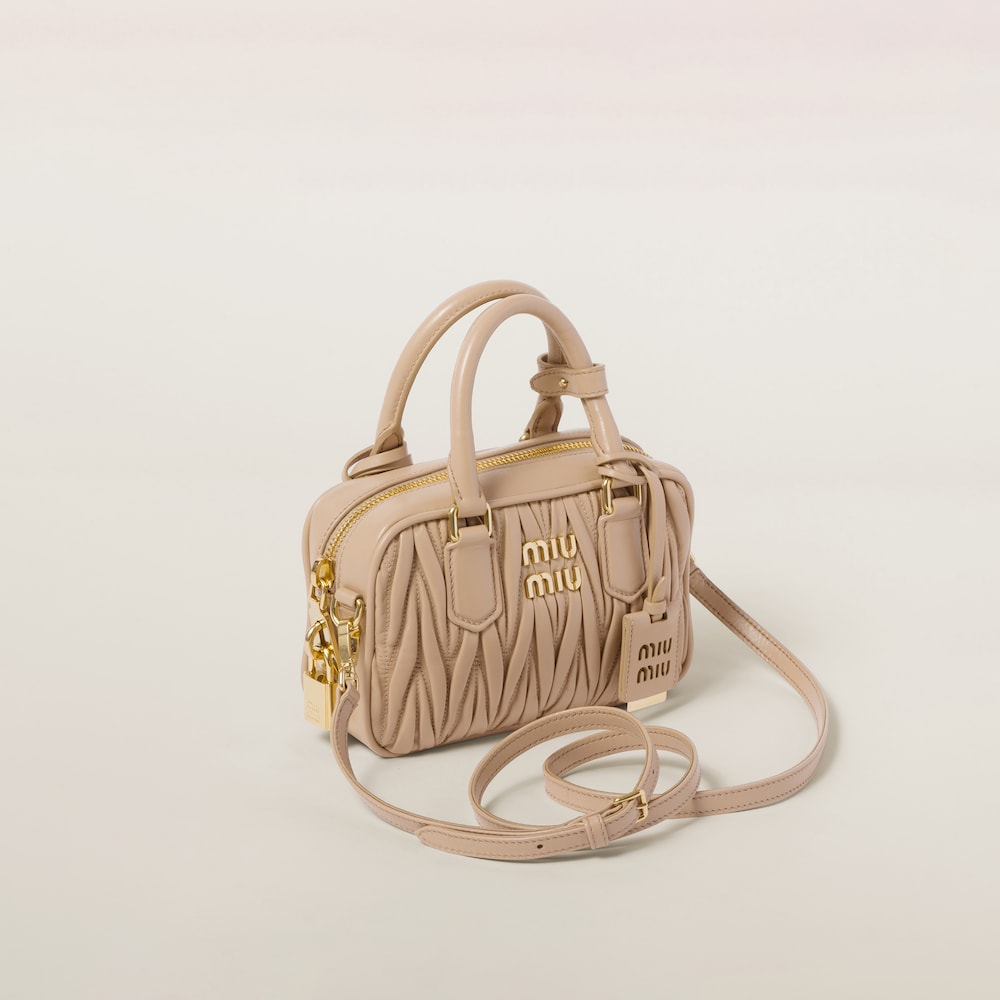 Small Arcadie matelassé nappa leather bag - Image 6