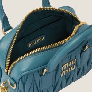 Small Arcadie matelassé nappa leather bag