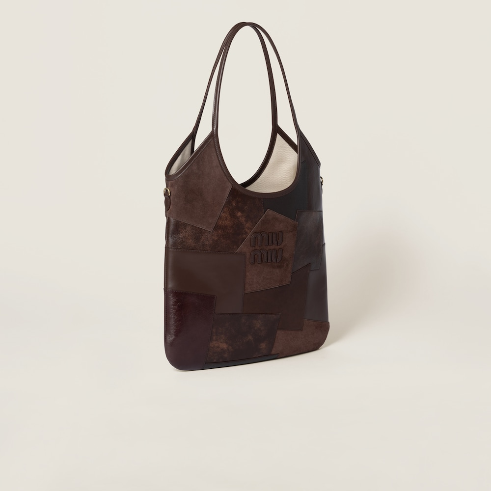 IVY leather patchwork bag - Image 5