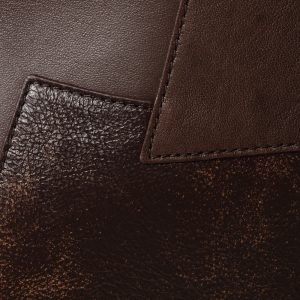 IVY leather patchwork bag