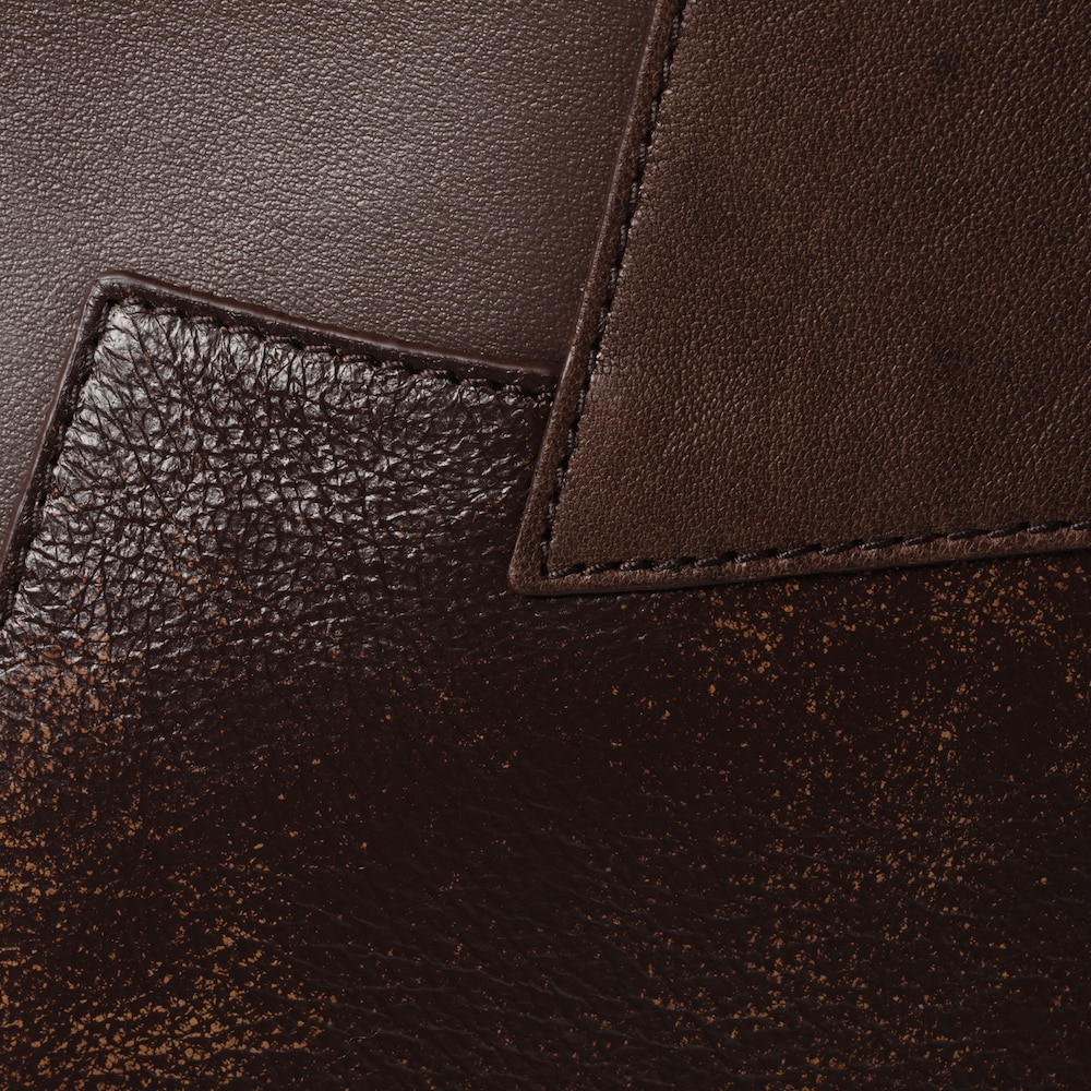 IVY leather patchwork bag