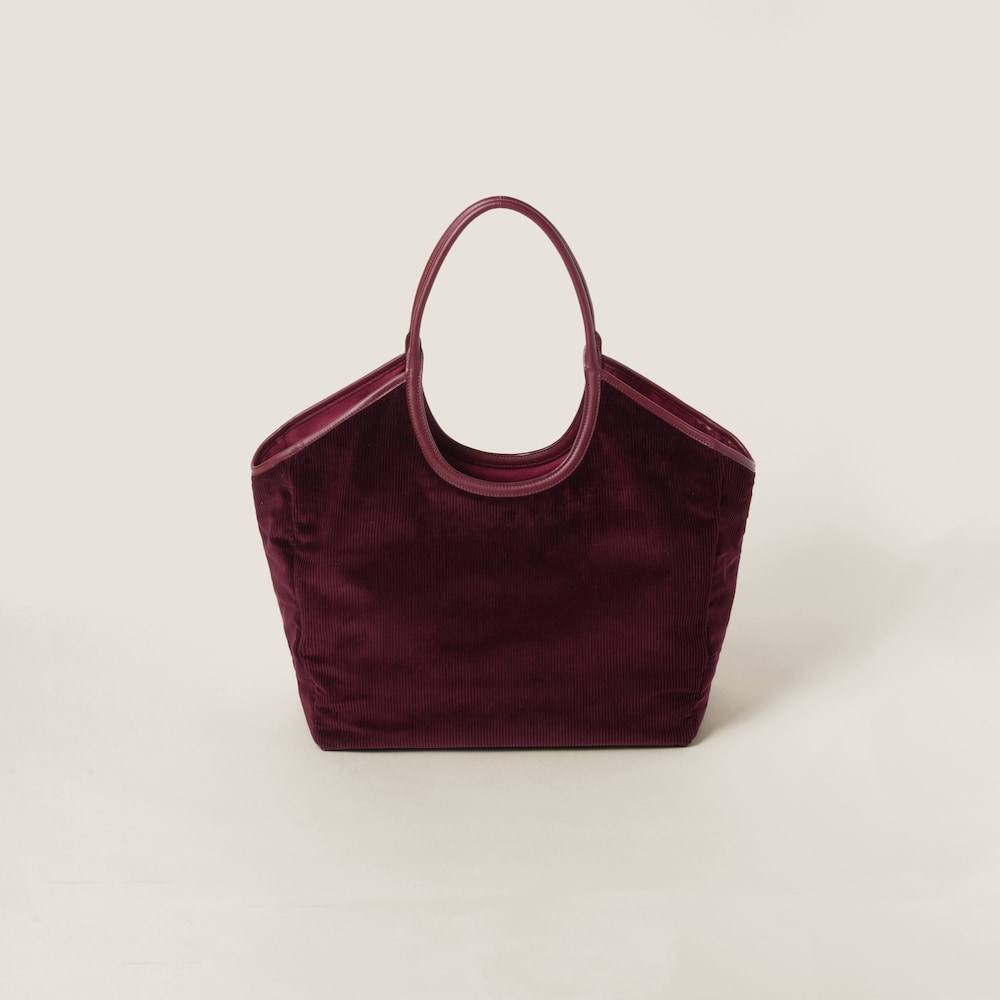 IVY corduroy shopping bag - Image 2
