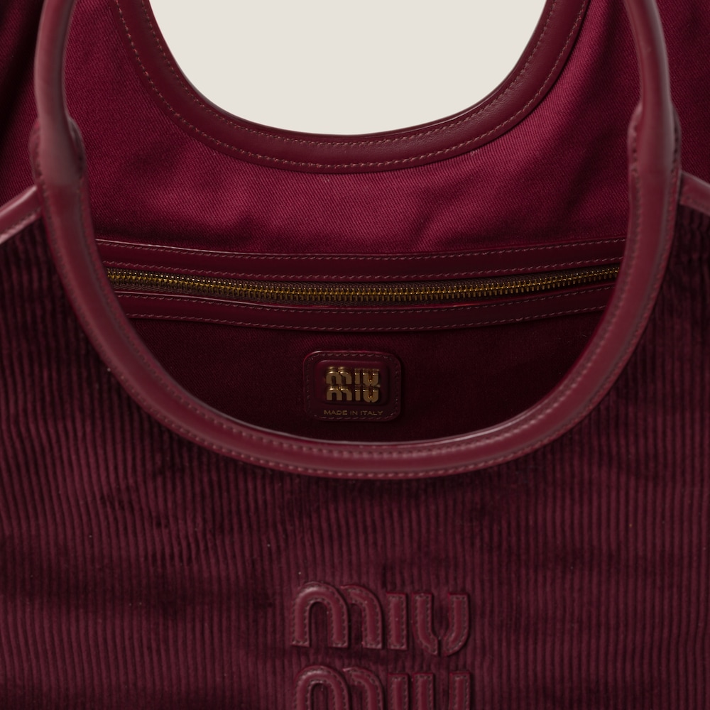 IVY corduroy shopping bag - Image 4