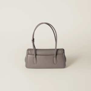 Leather shoulder bag