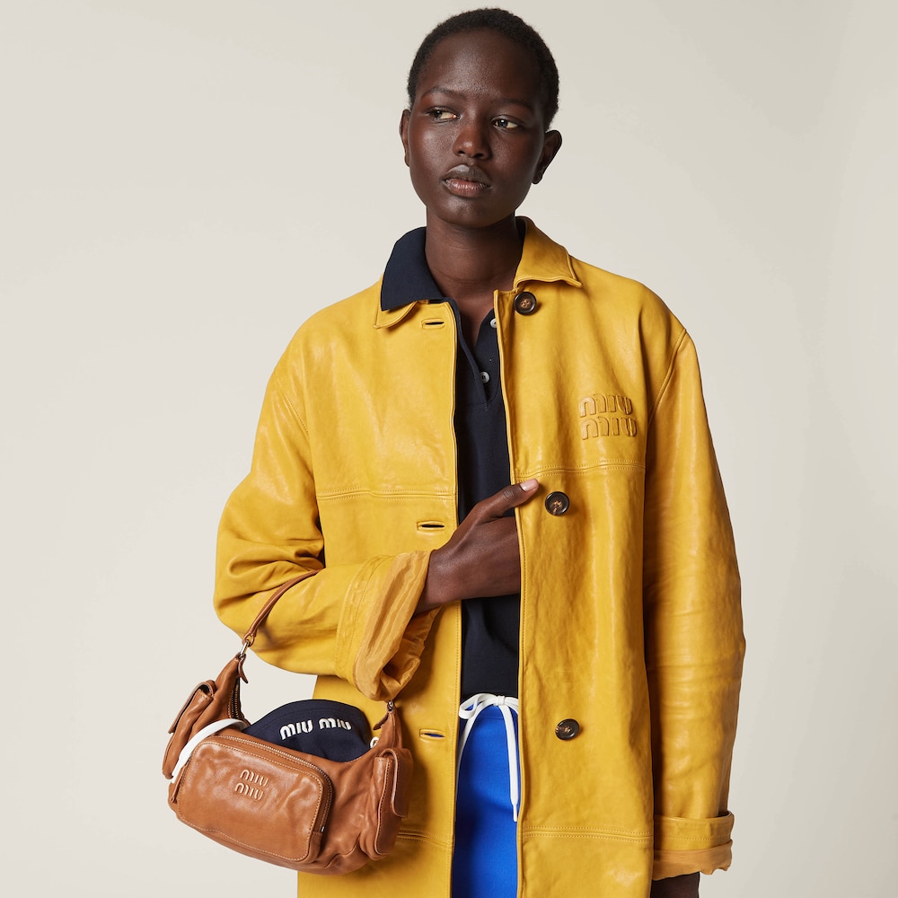 Pocket nappa leather bag - Image 3