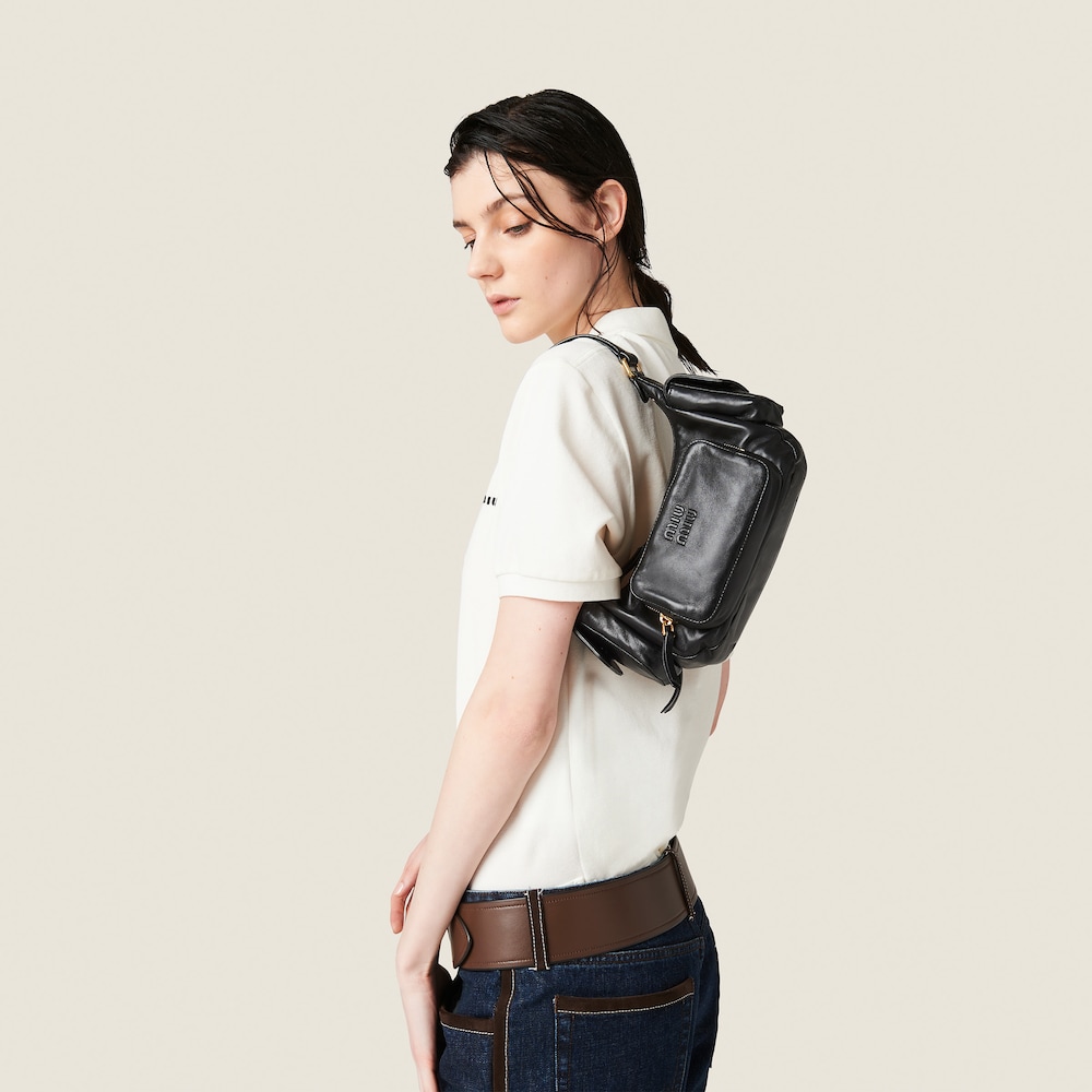 Nappa leather Pocket bag - Image 6