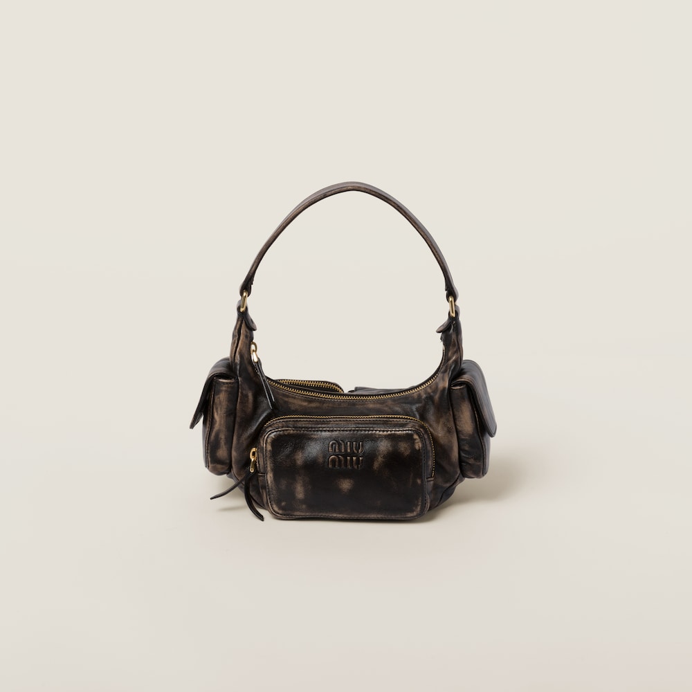Nappa leather Pocket bag - Image 7