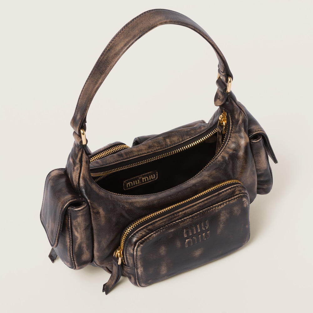 Nappa leather Pocket bag - Image 6